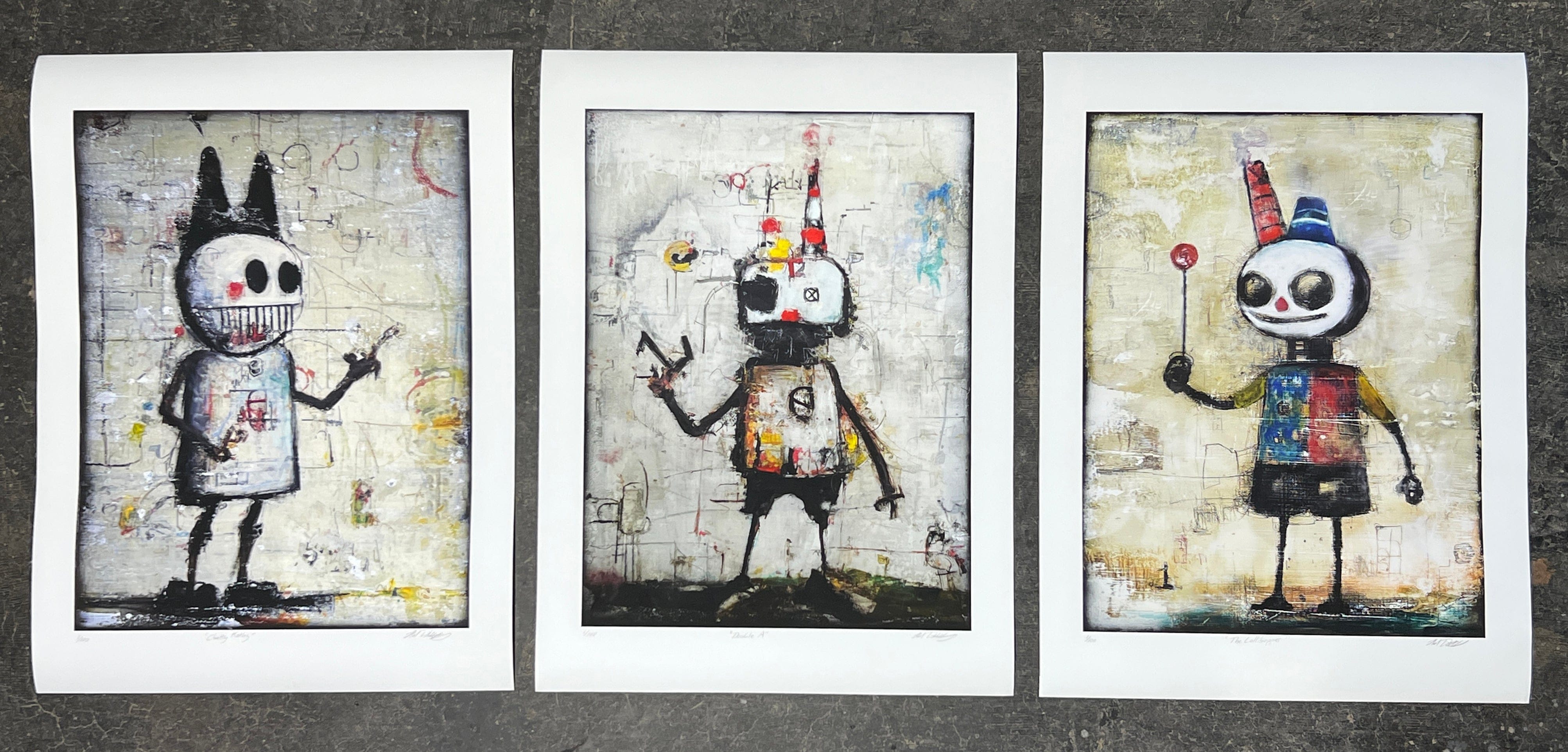Rob Tillberg Studio & Gallery The Mischievous Three - Complete Series