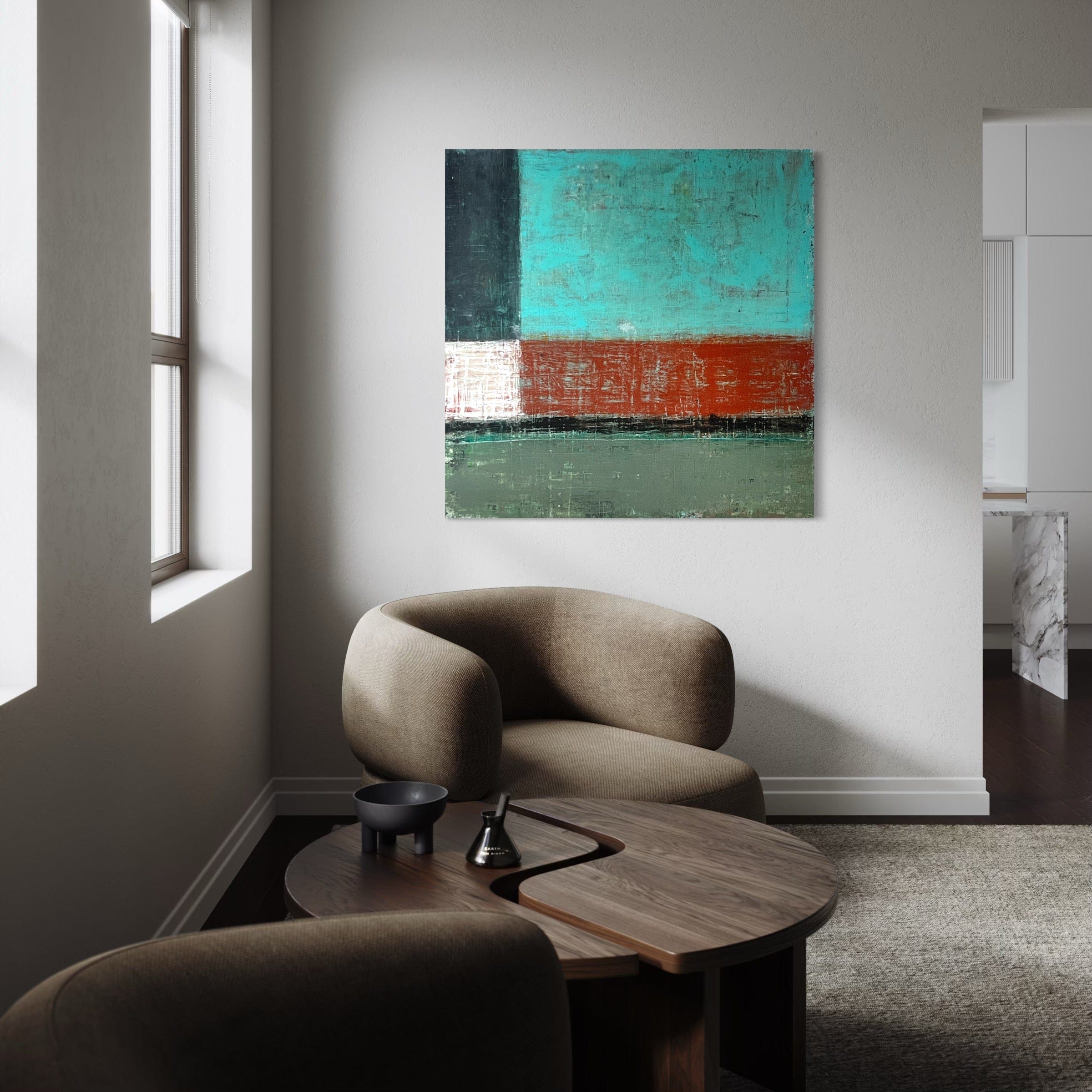 Robert Tillberg Vintage Boundries | 36"x36"