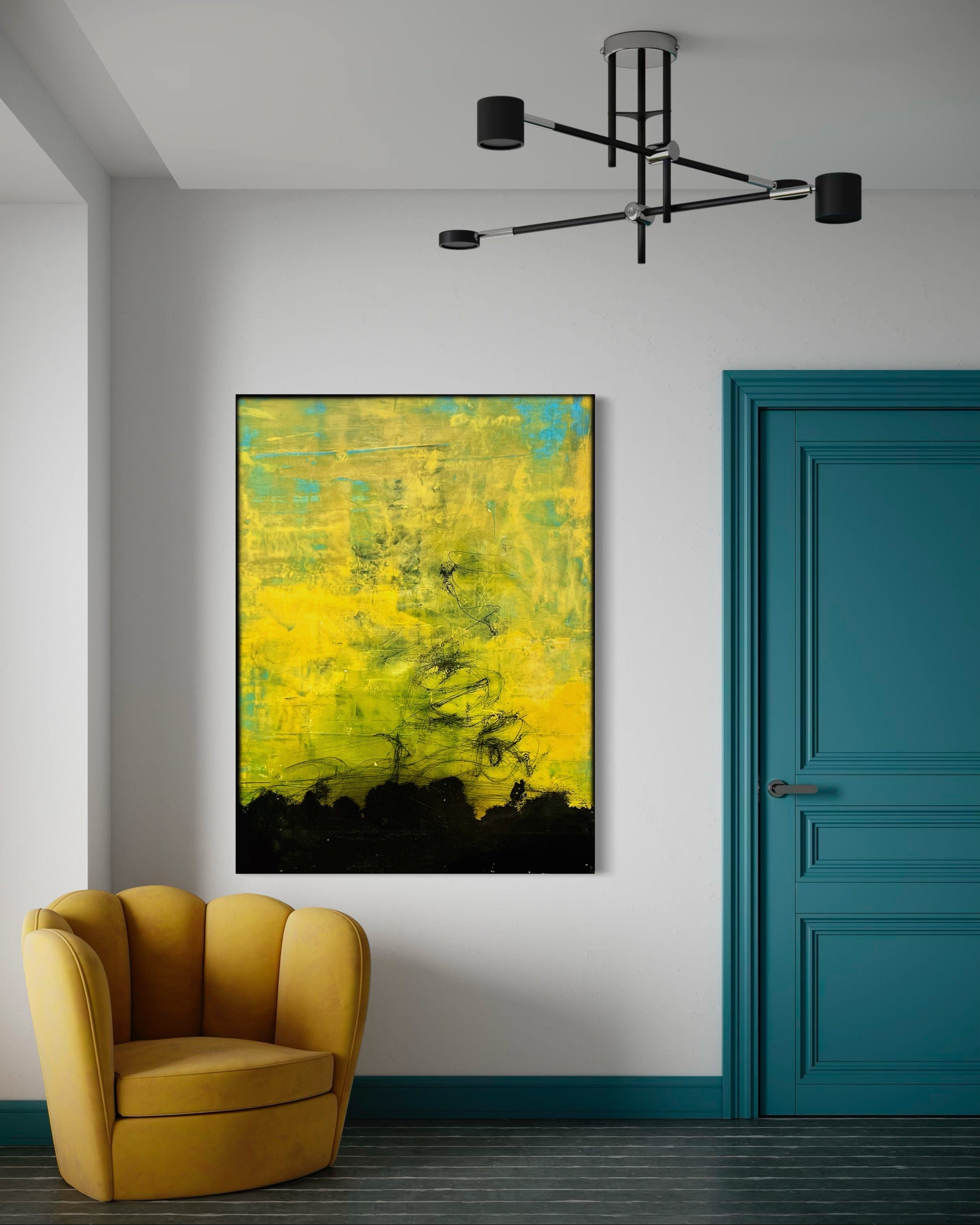 Robert Tillberg Whirlwind | 36"x48"