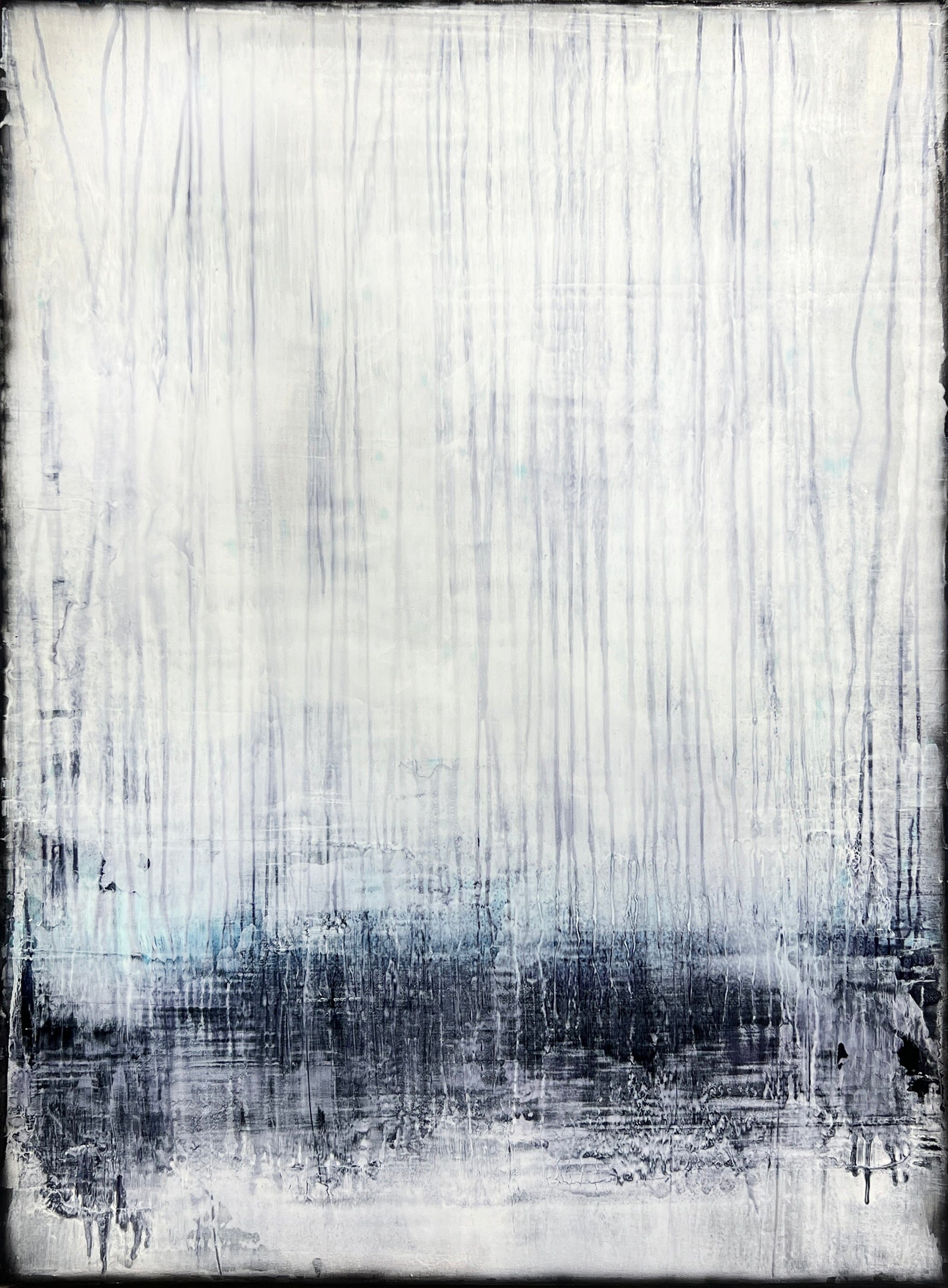 Robert Tillberg White Noise Field | 36"x48"