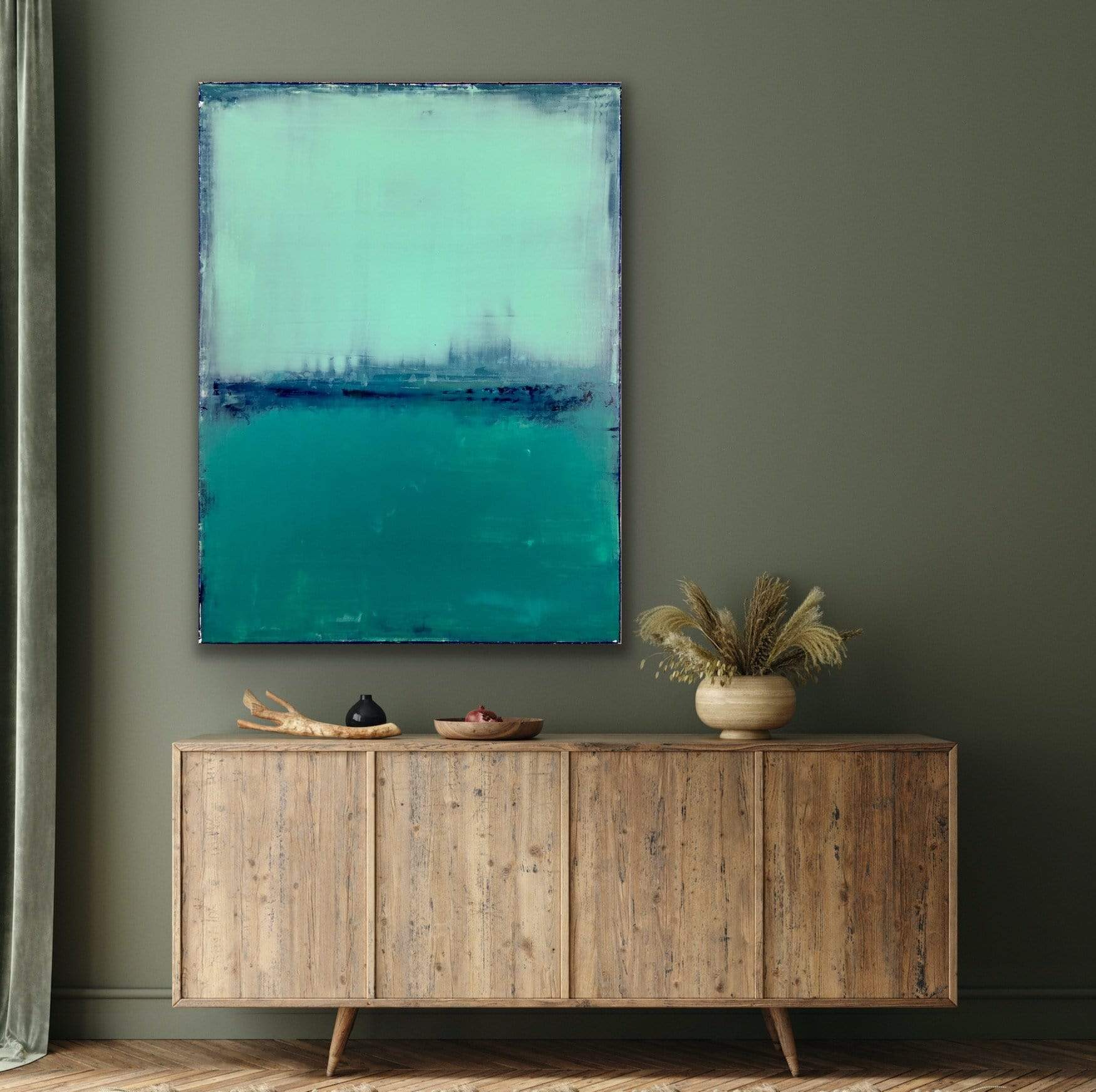 Robert Tillberg A Green Glow | 36"x48"