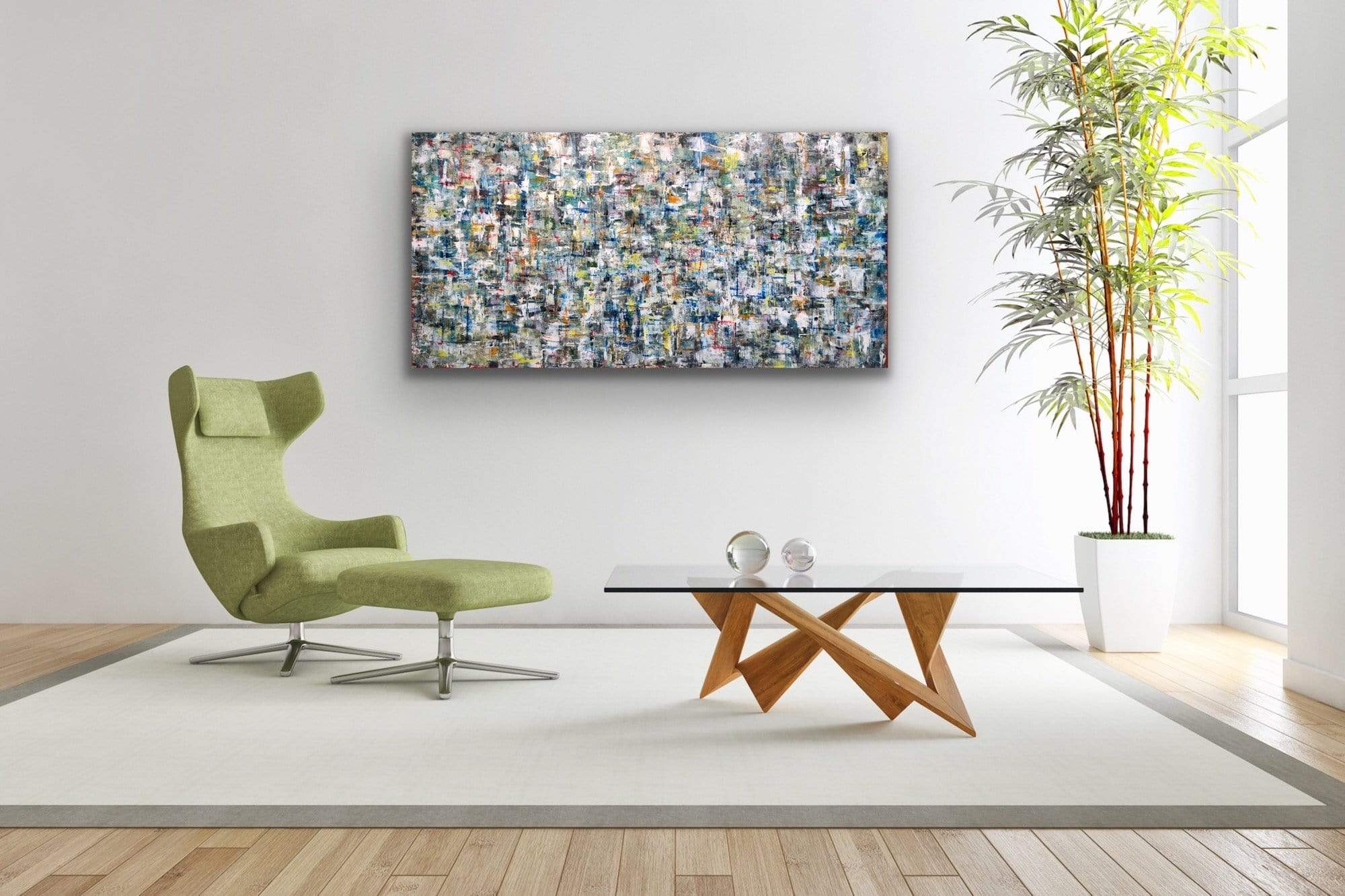 Block Party | 48"x24"