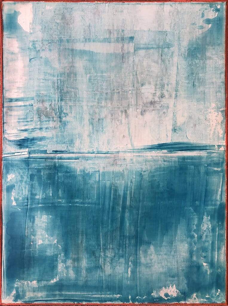 Blue Surrounded By Orange | 16"x20"