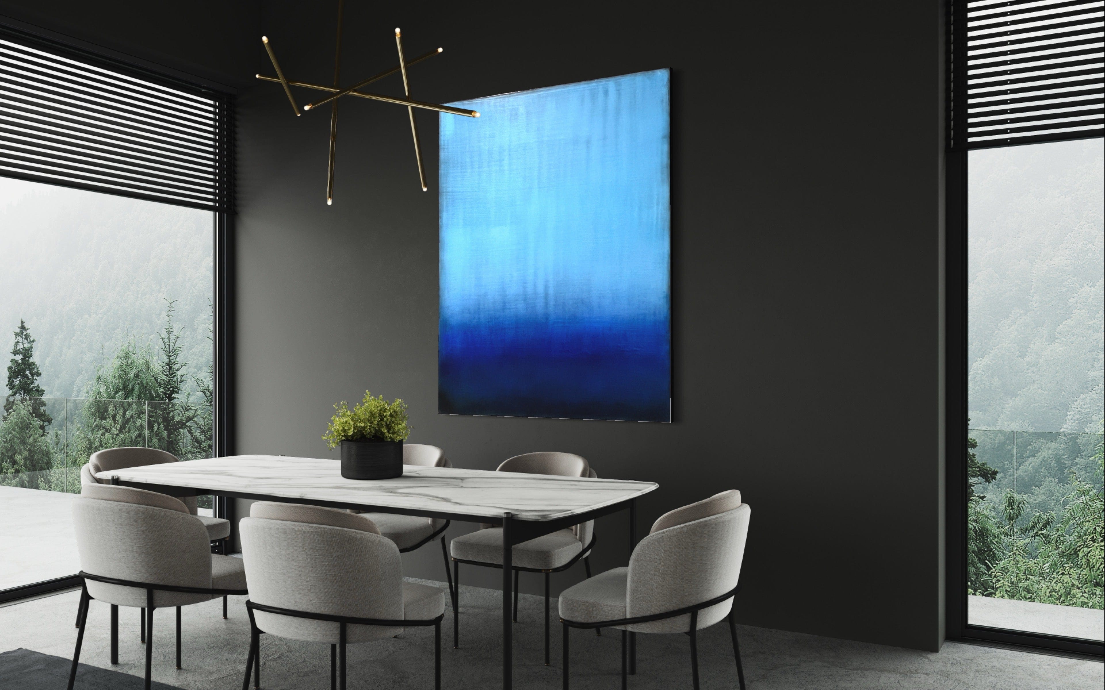 Robert Tillberg Blue Therapy | 48"x60"