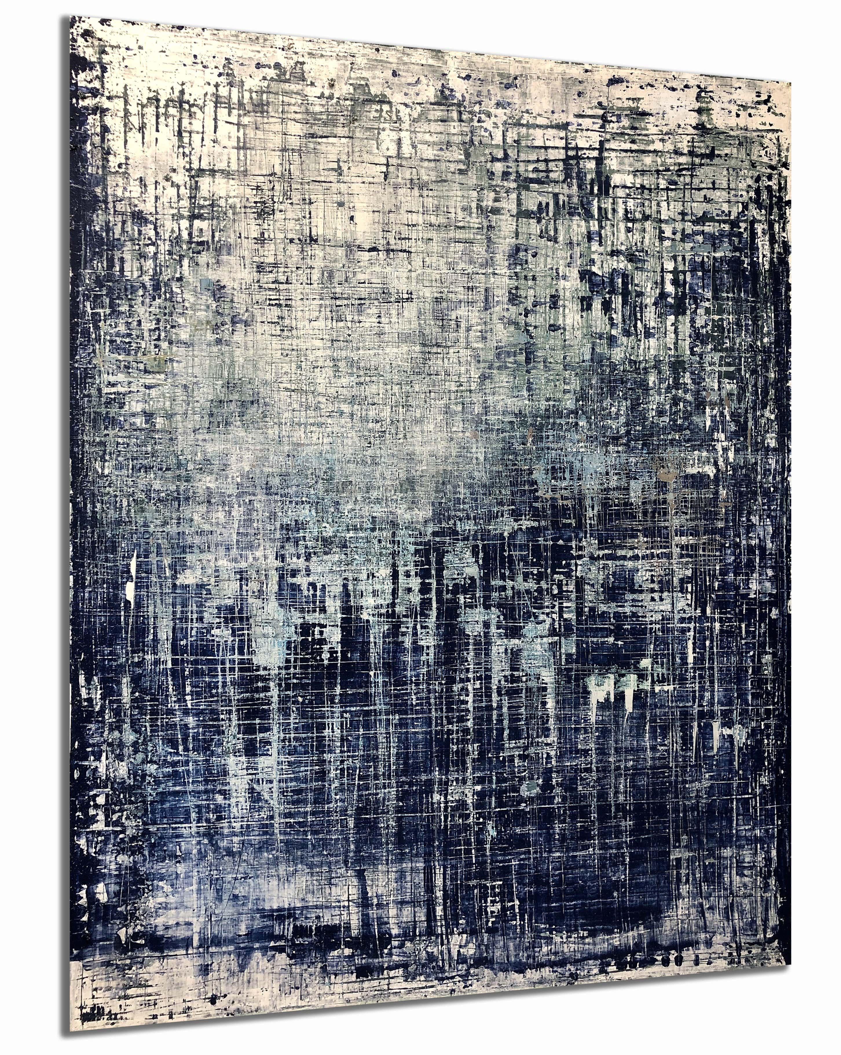 Robert Tillberg Blue Vs. White | 60"x48"