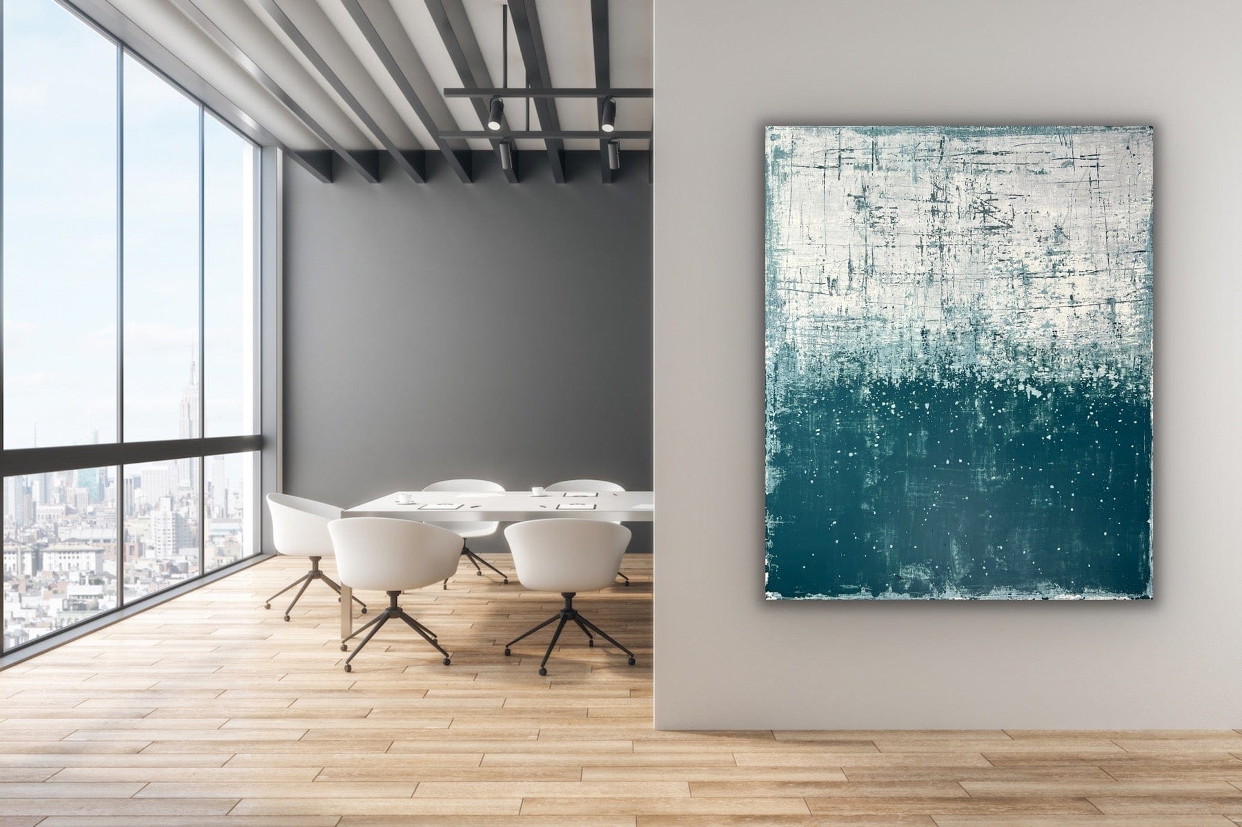 Robert Tillberg Breaking It Up | 48"x60"