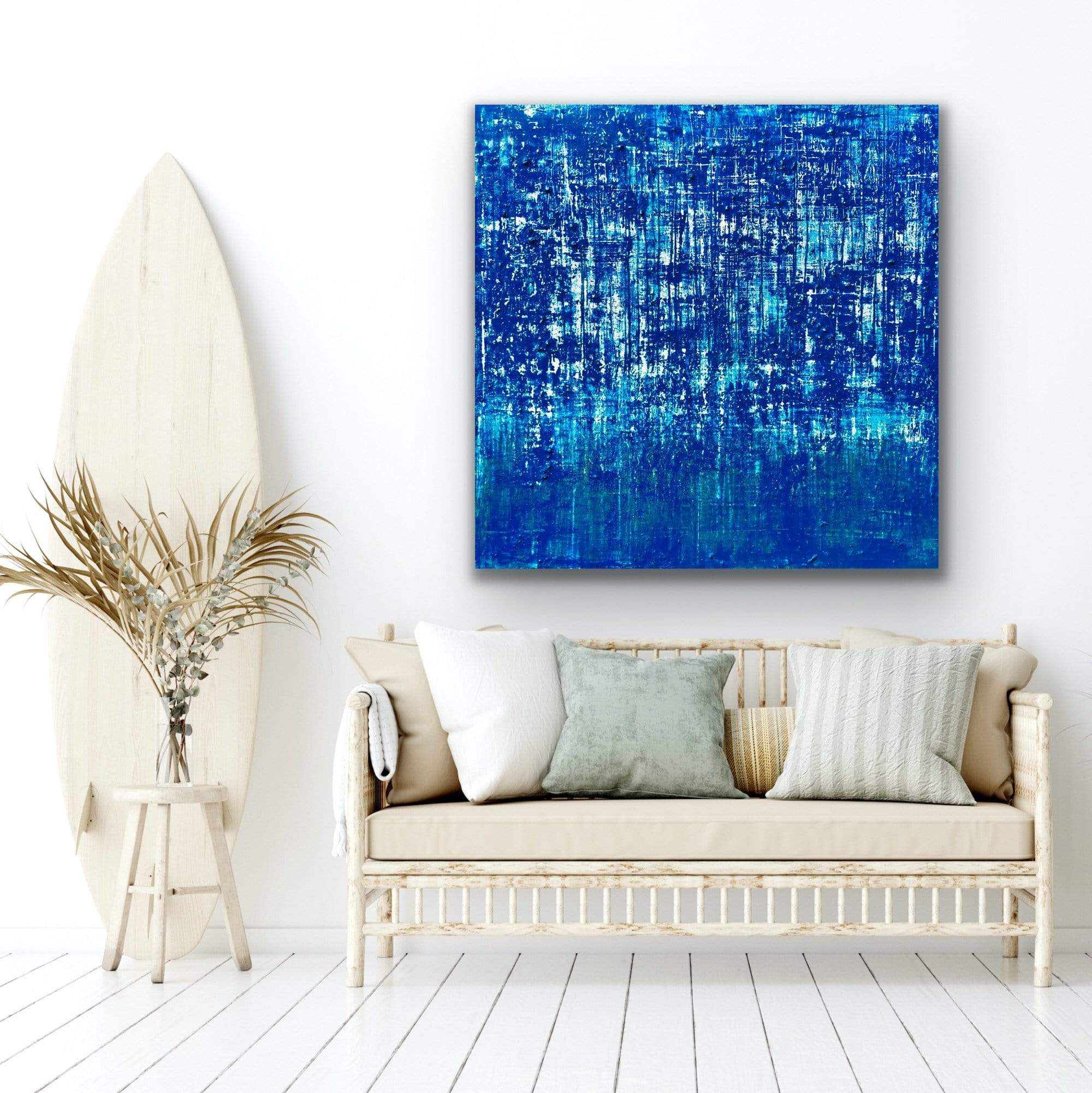Robert Tillberg Bringing Down The Blues | 48"x48"
