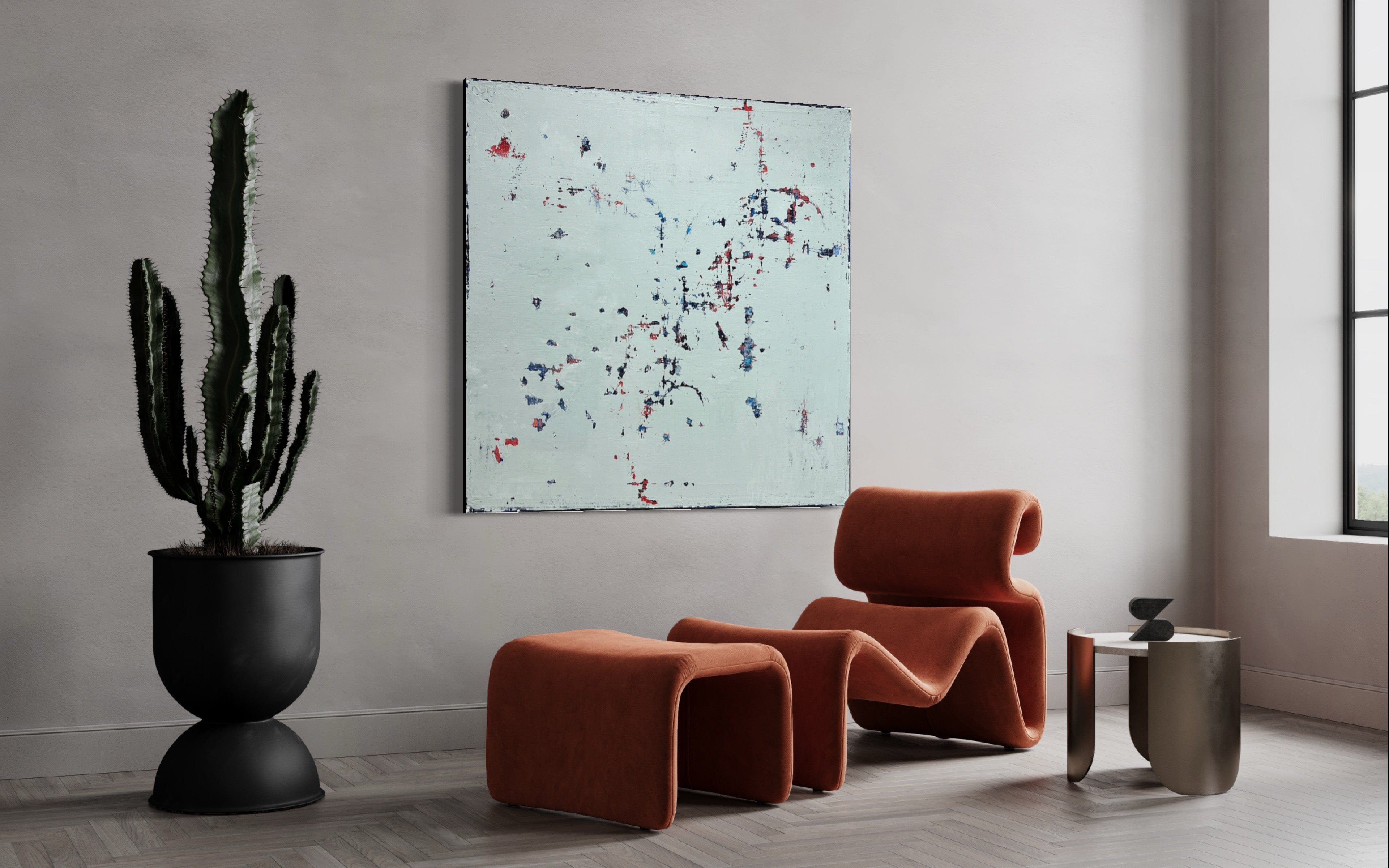 Robert Tillberg Clockwork | 48"x48"