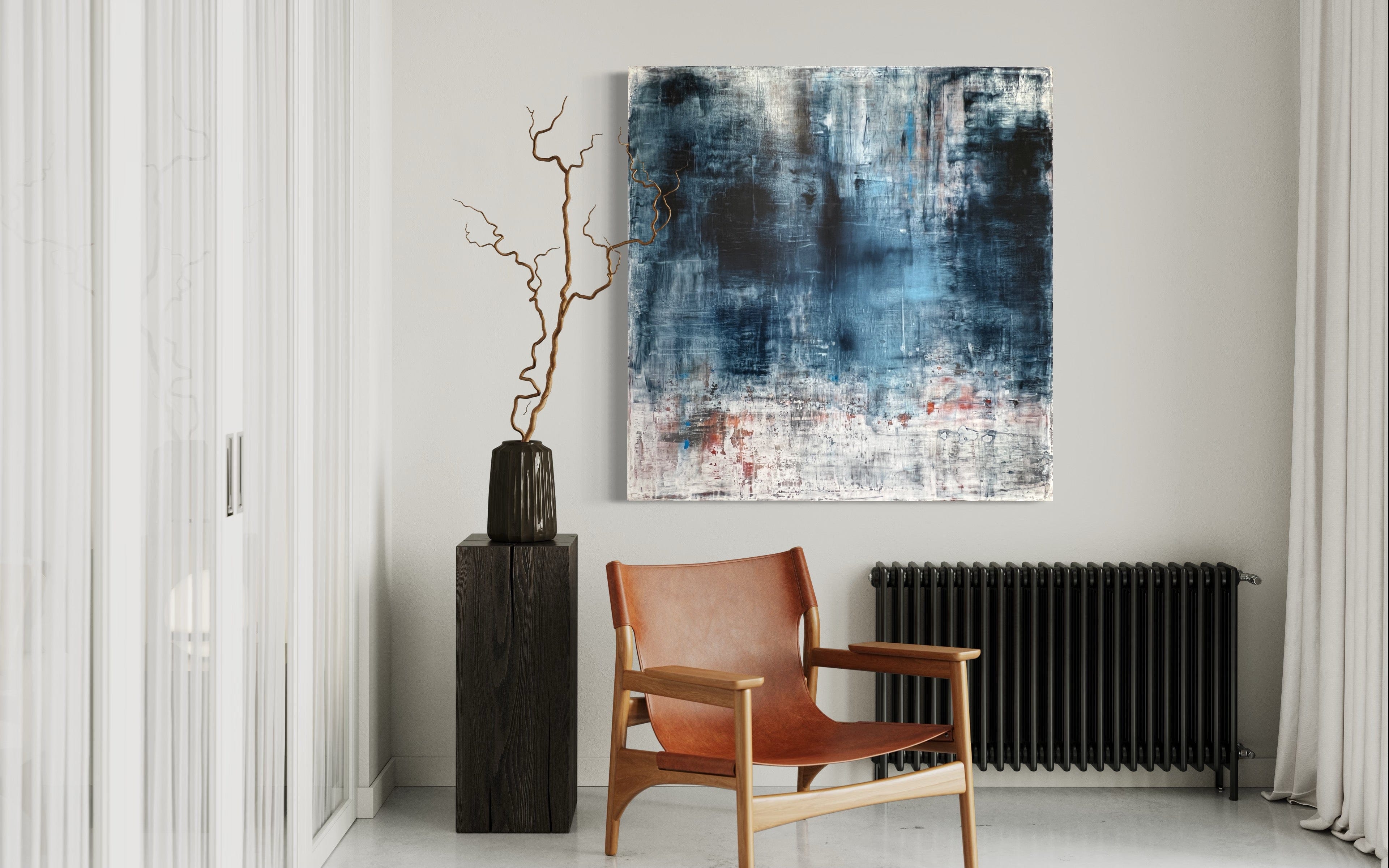 Robert Tillberg Collectibles Cold Nights Approaching | 48"x48"