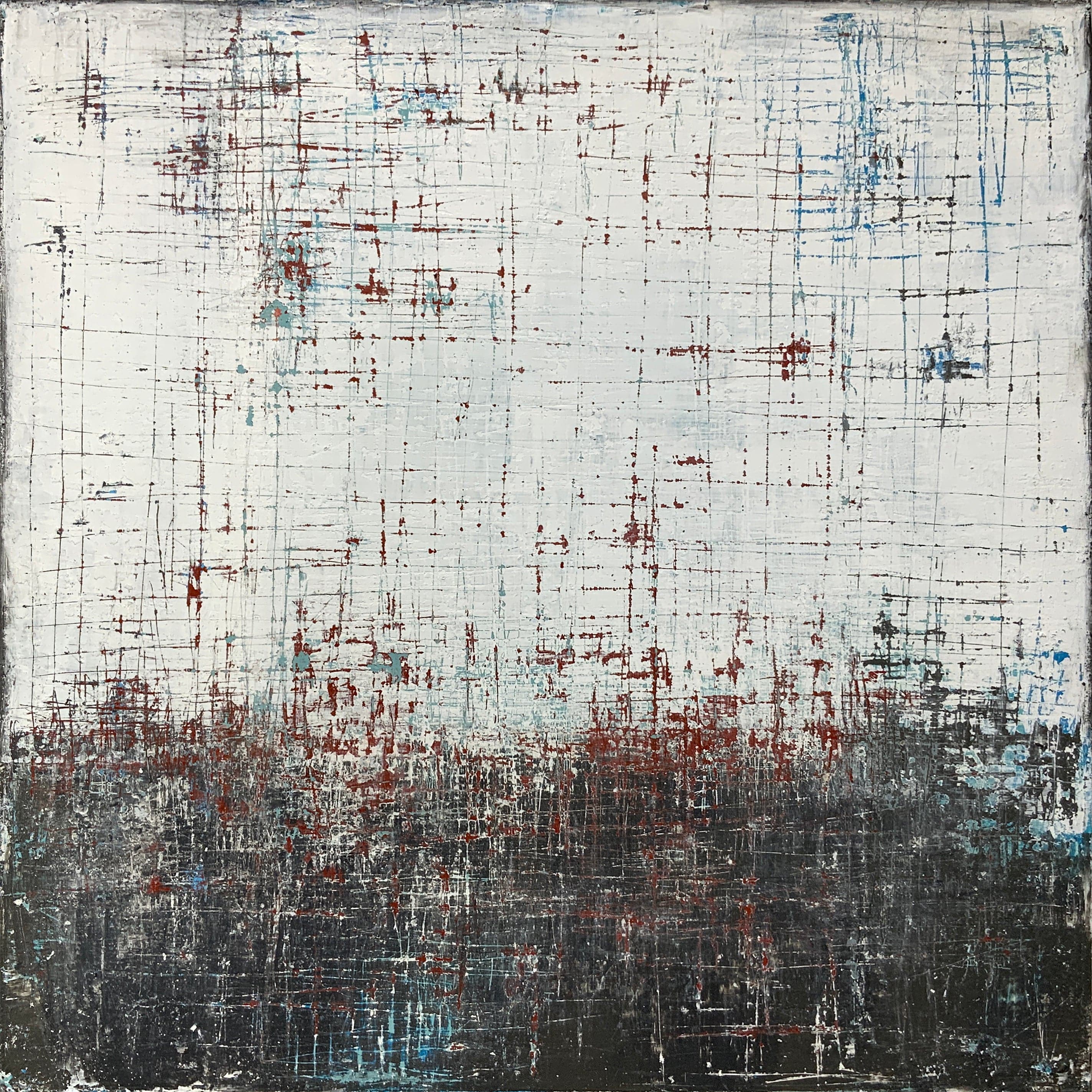 Robert Tillberg Collectibles Tearing It Down | 48"x48"