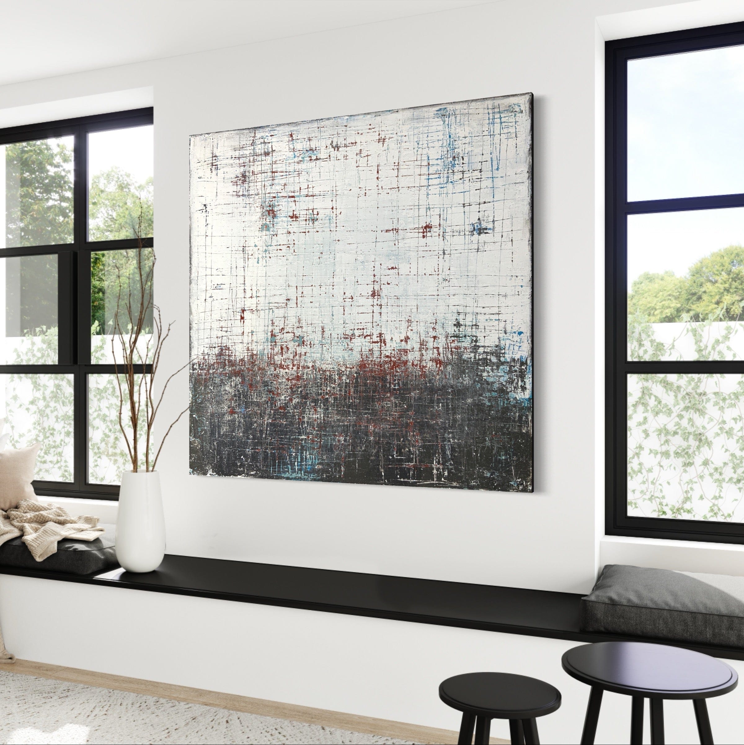 Robert Tillberg Collectibles Tearing It Down | 48"x48"