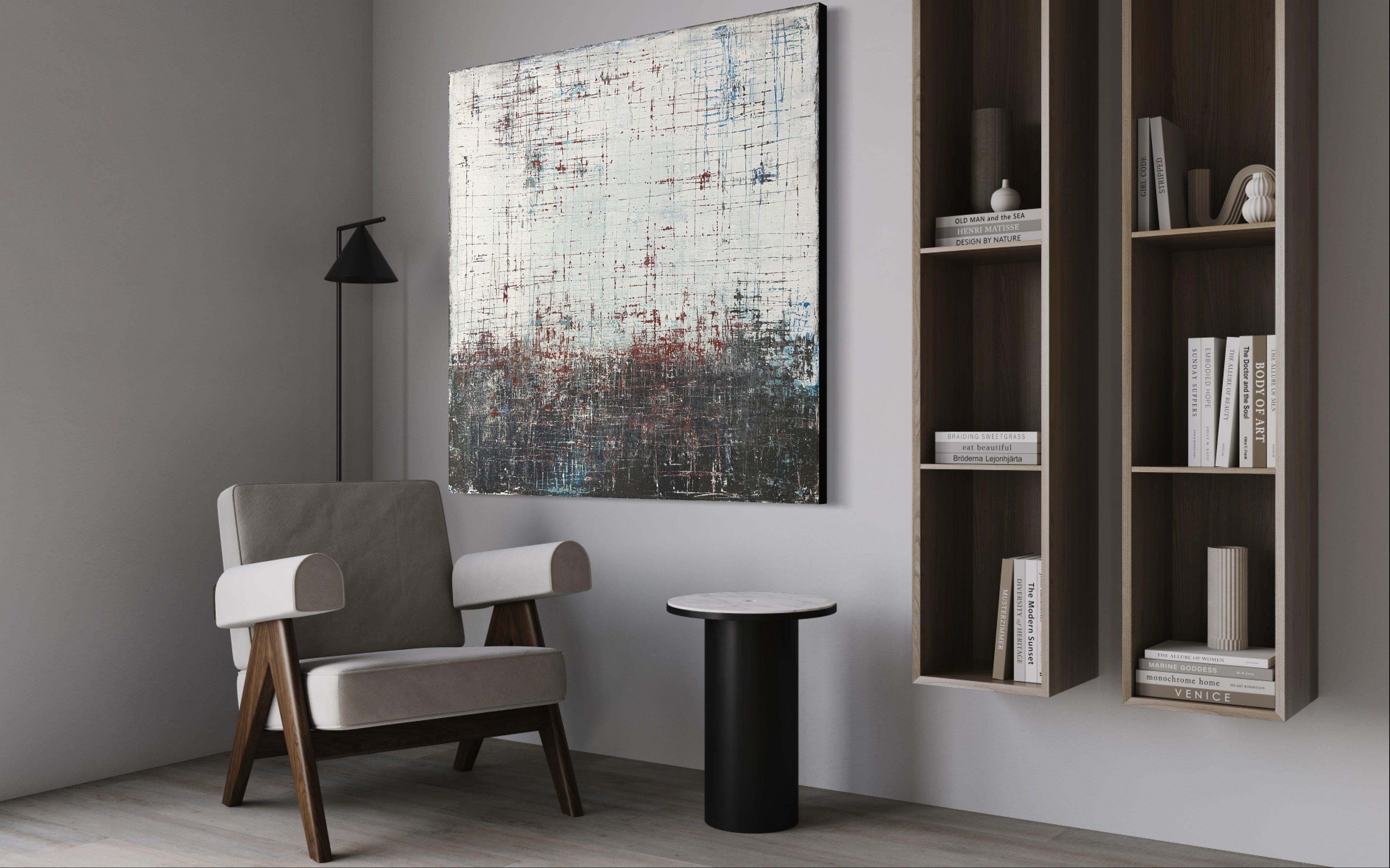 Robert Tillberg Collectibles Tearing It Down | 48"x48"