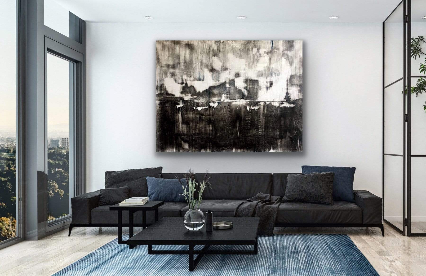 Robert Tillberg Cow Funk | 80"X58"