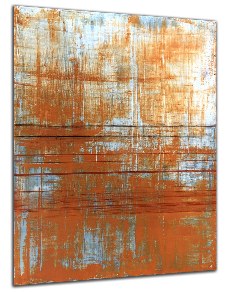 Robert Tillberg Crossing Orange | 60"x48"