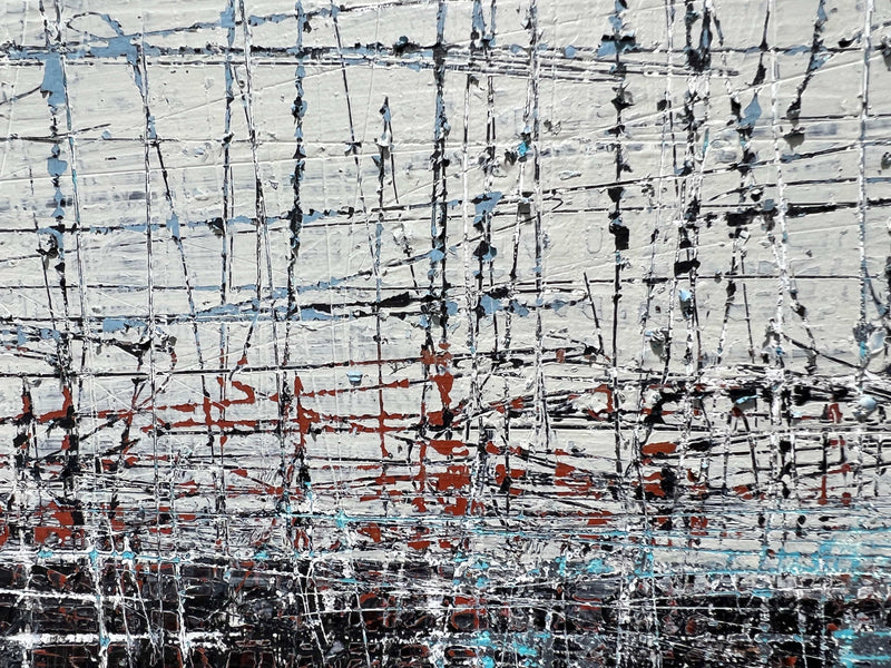 Robert Tillberg Crossing The Line | 48"x60"