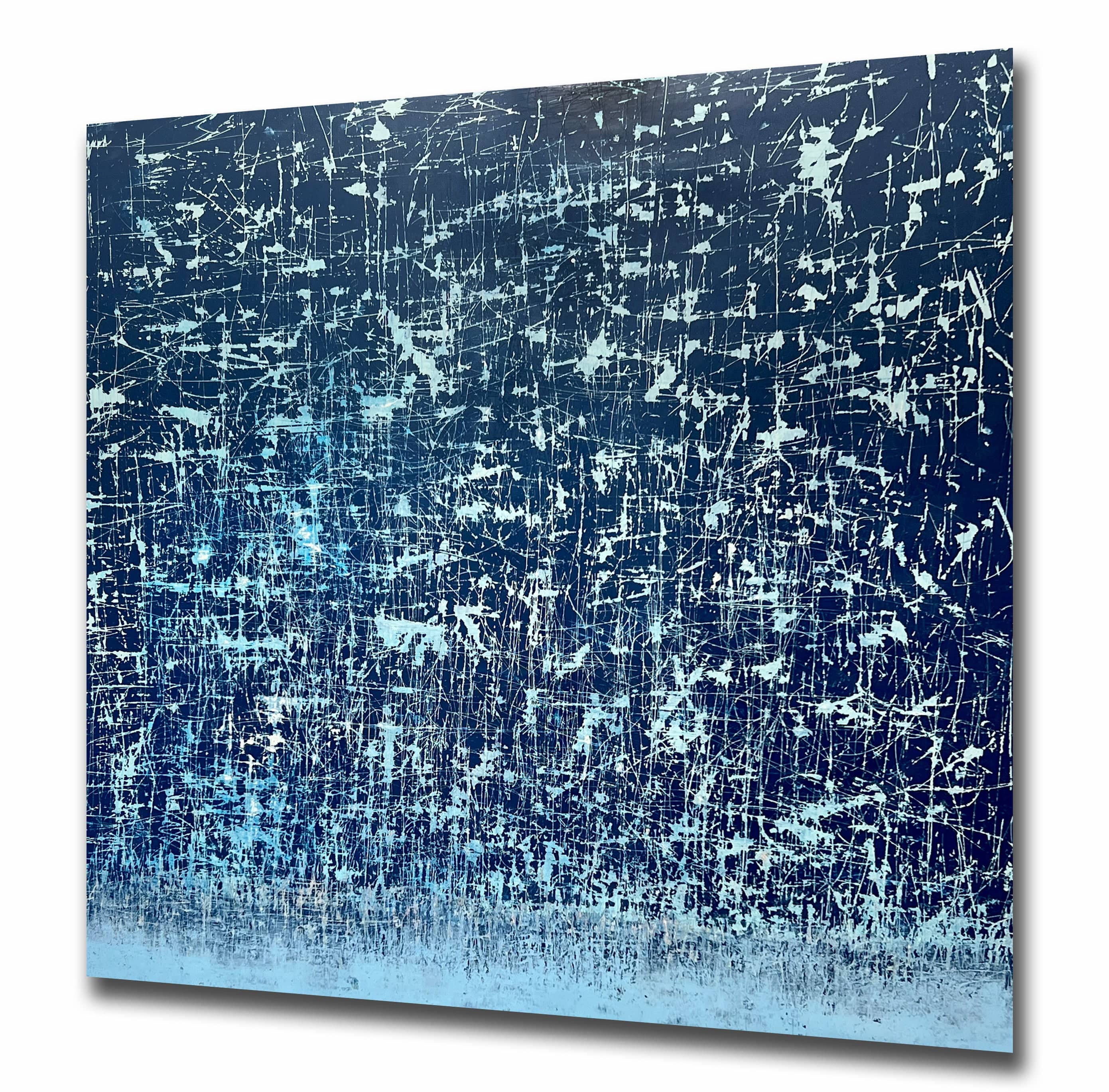 Robert Tillberg Dancing Blues | 88"X68"
