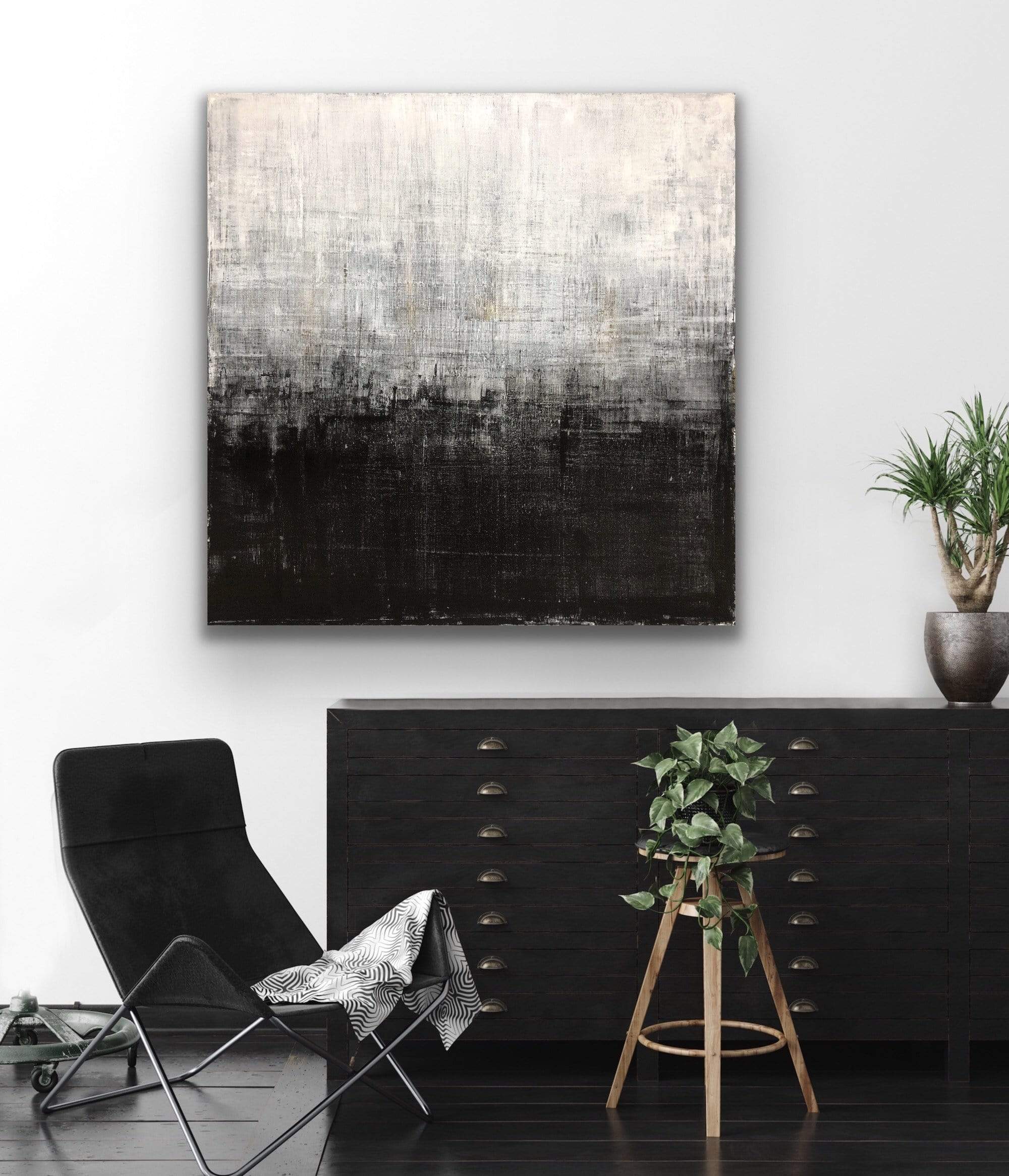 Robert Tillberg Fade To Black | 48"x48"