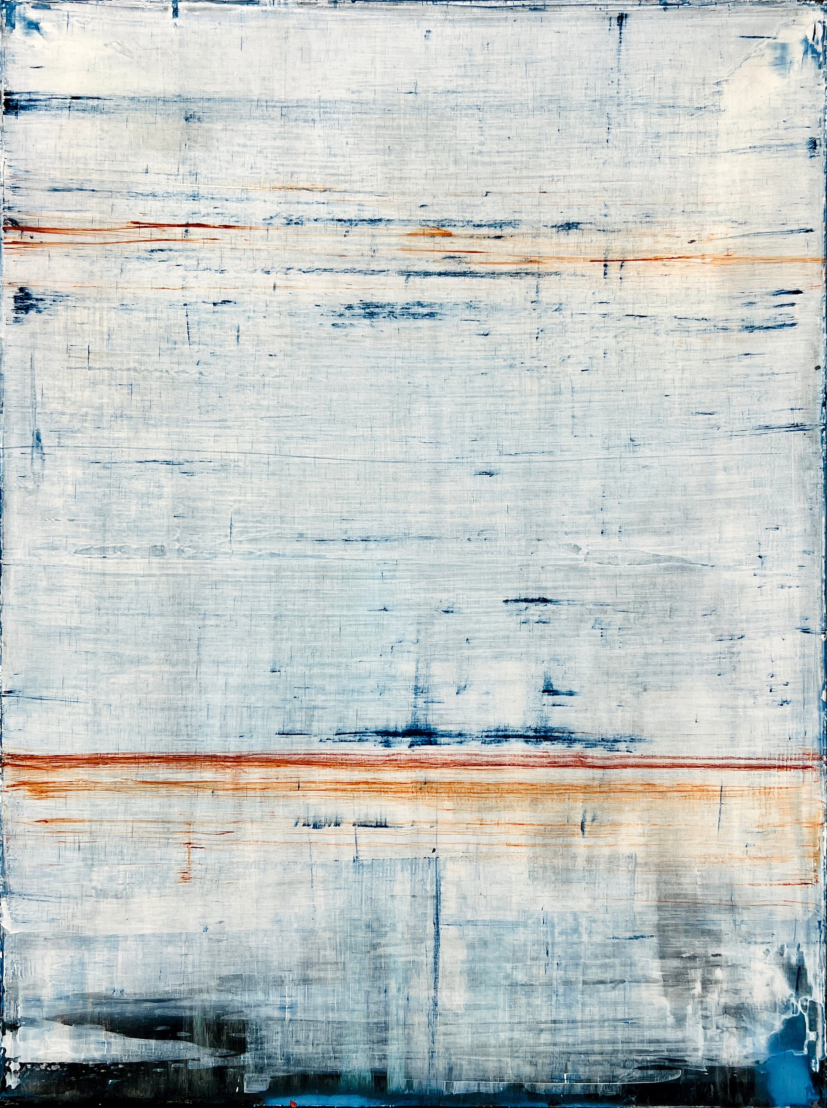 Robert Tillberg Faded Whitewash | 36"x48"