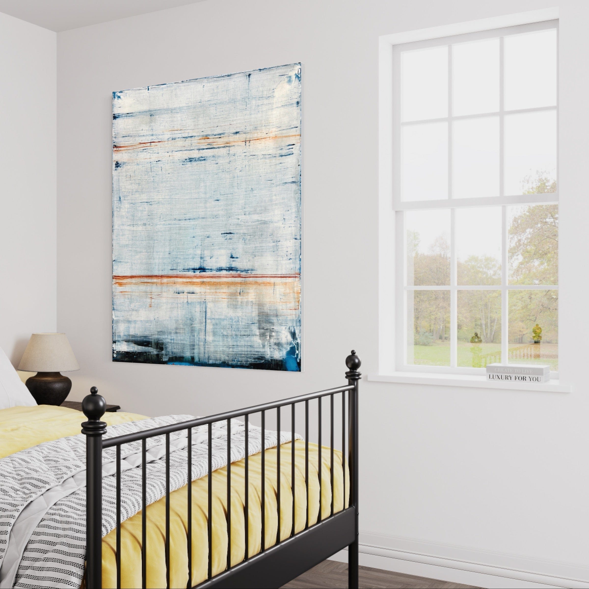 Robert Tillberg Faded Whitewash | 36"x48"