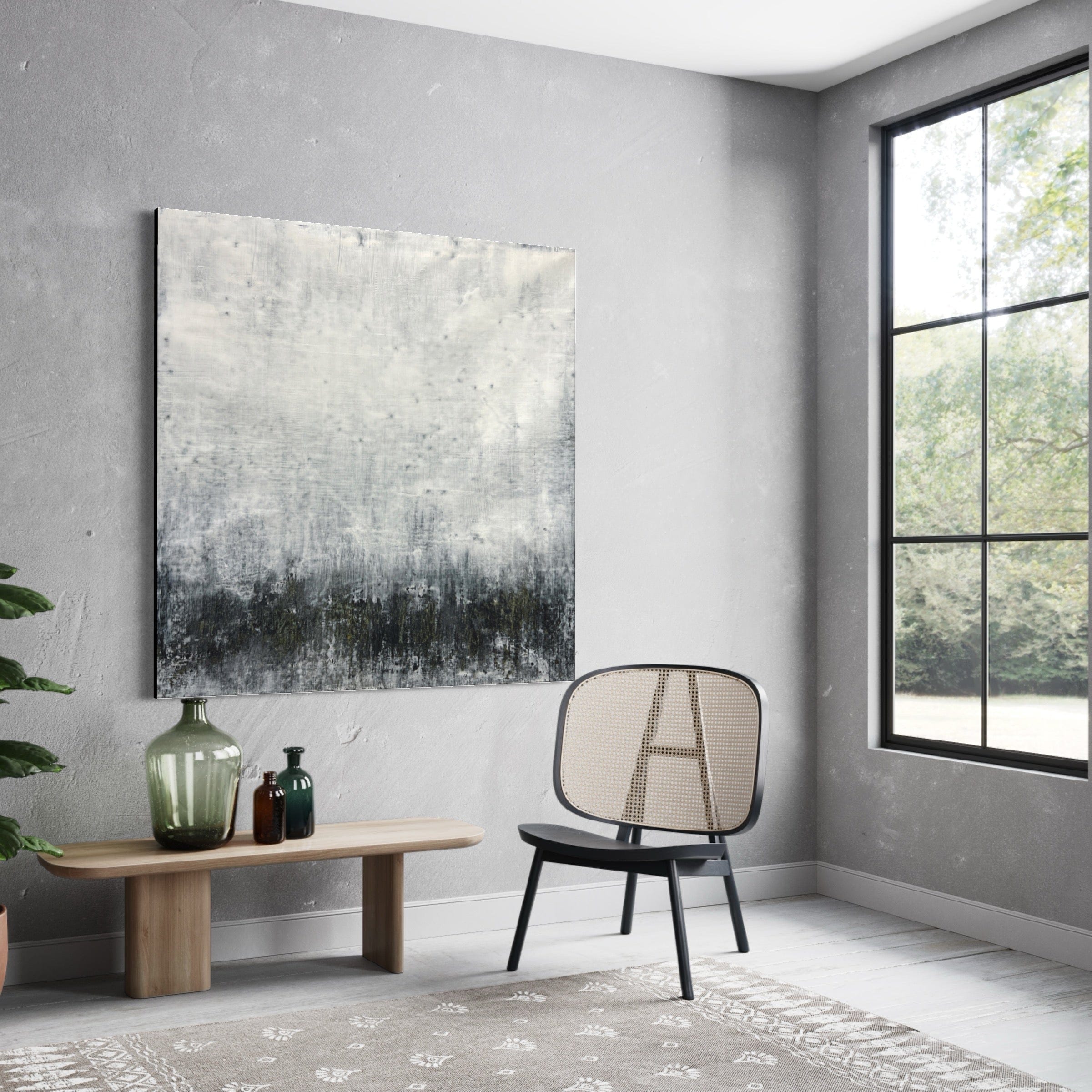 Robert Tillberg Frosted Forest | 48"x48"