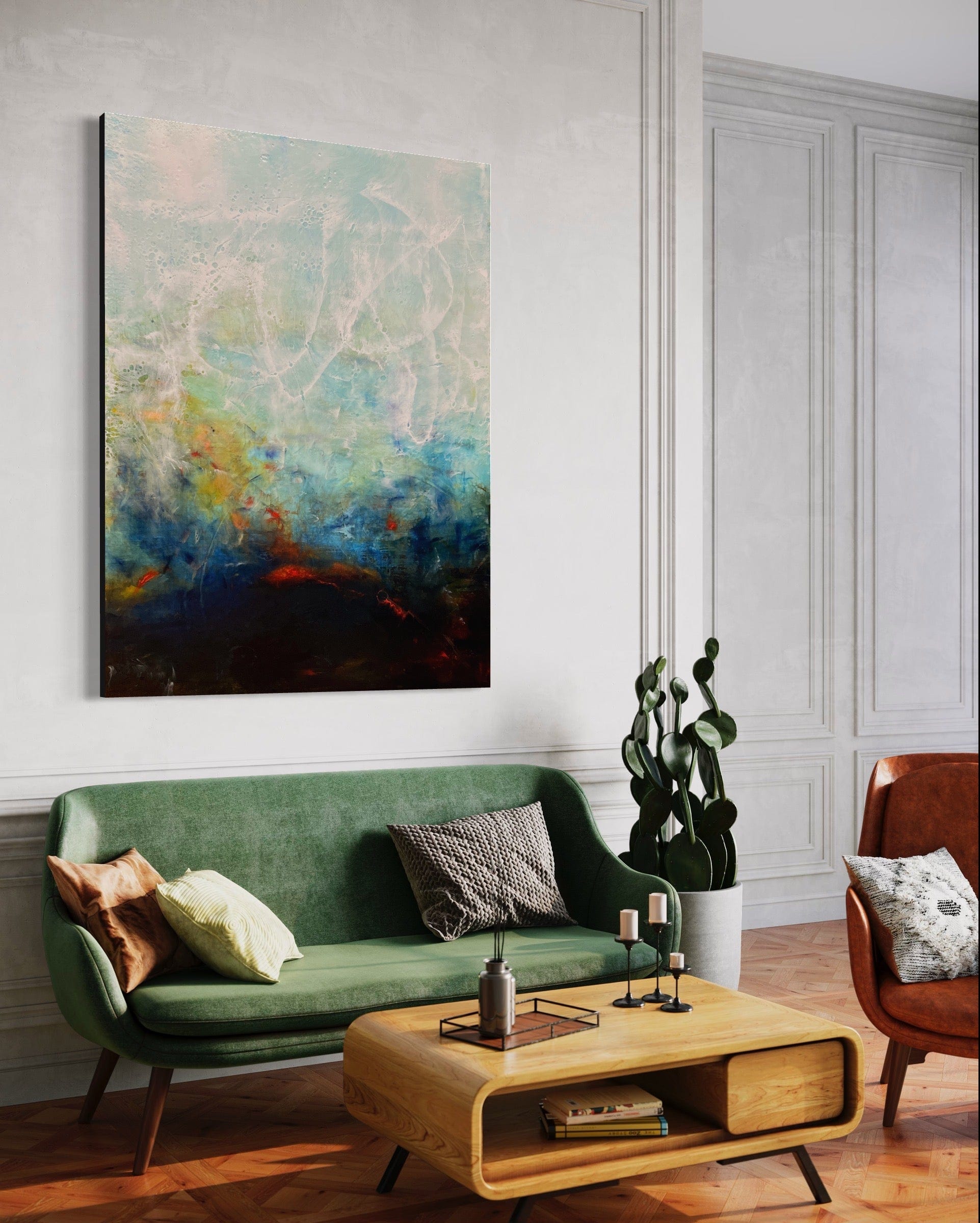 Robert Tillberg Getting Things Started | 36"x48"