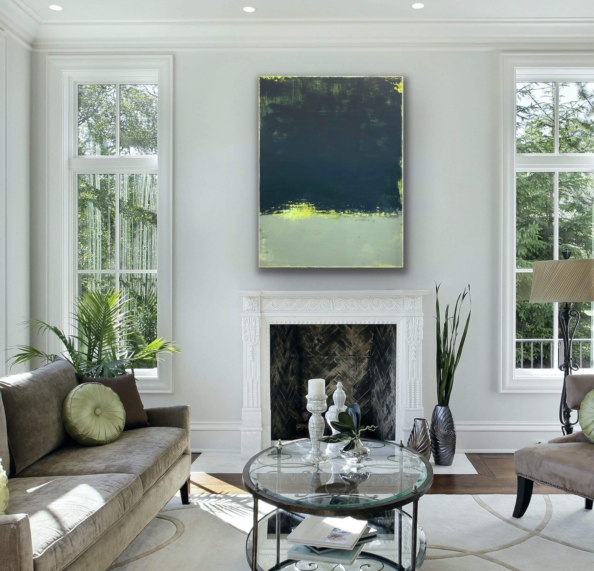 Robert Tillberg Green Is The Day | 36"x48"