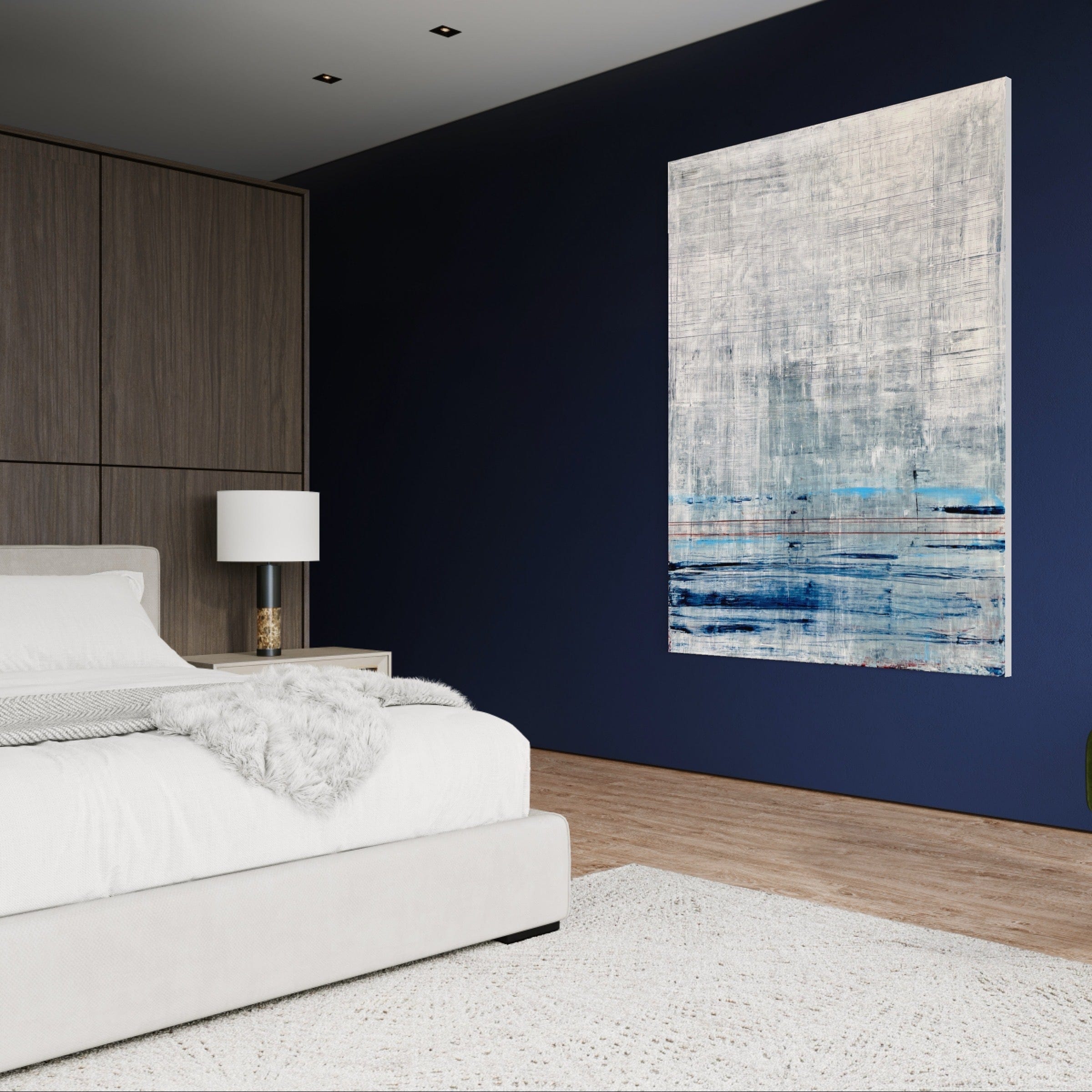 Robert Tillberg Gridlocked In The Cold | 48"x60"