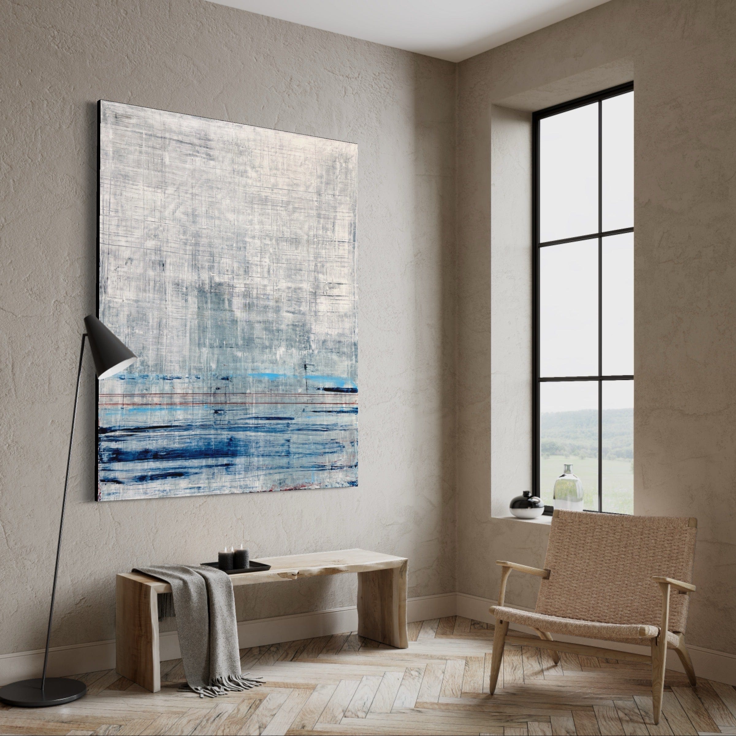 Robert Tillberg Gridlocked In The Cold | 48"x60"