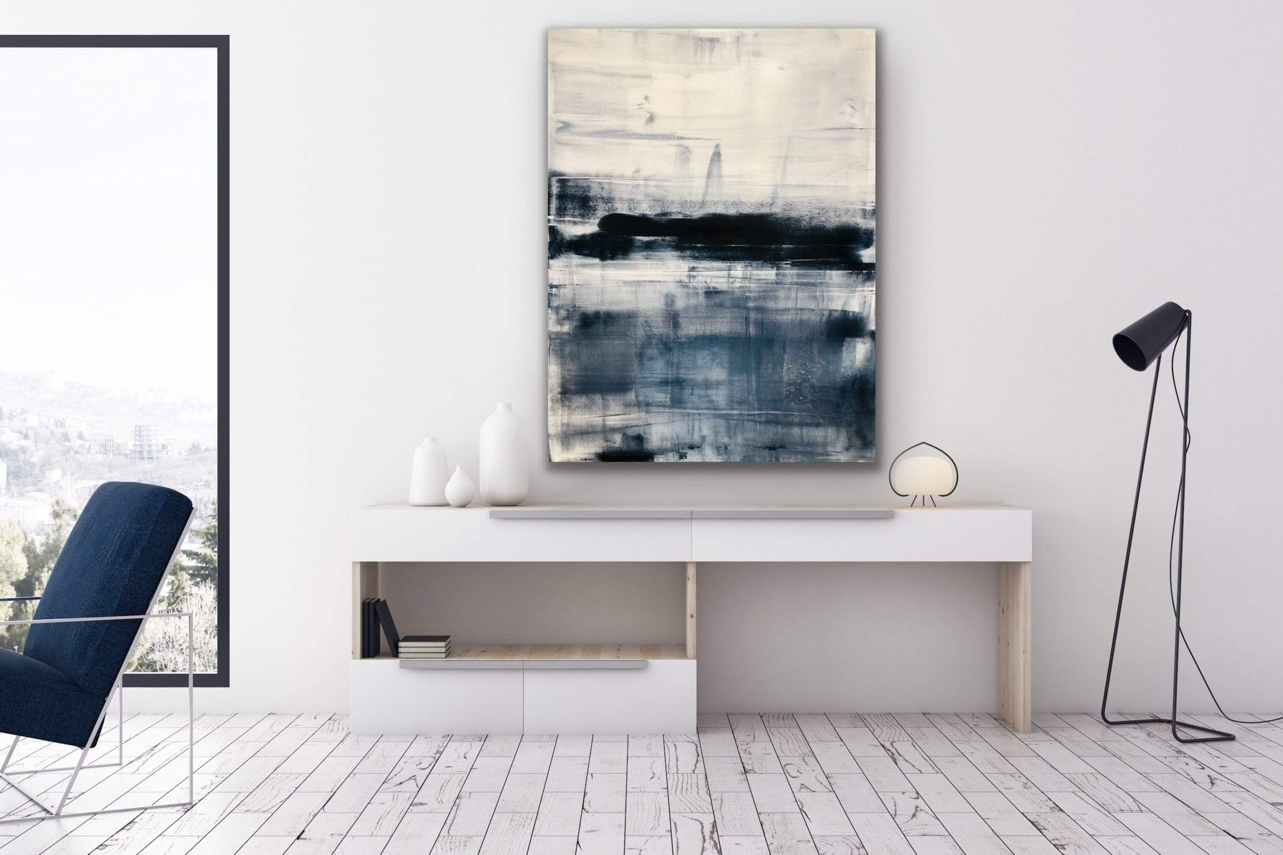 Robert Tillberg In The Lead | 36"x48"