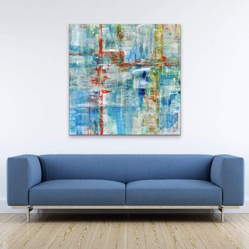 Summer Interactions | 48"x48"