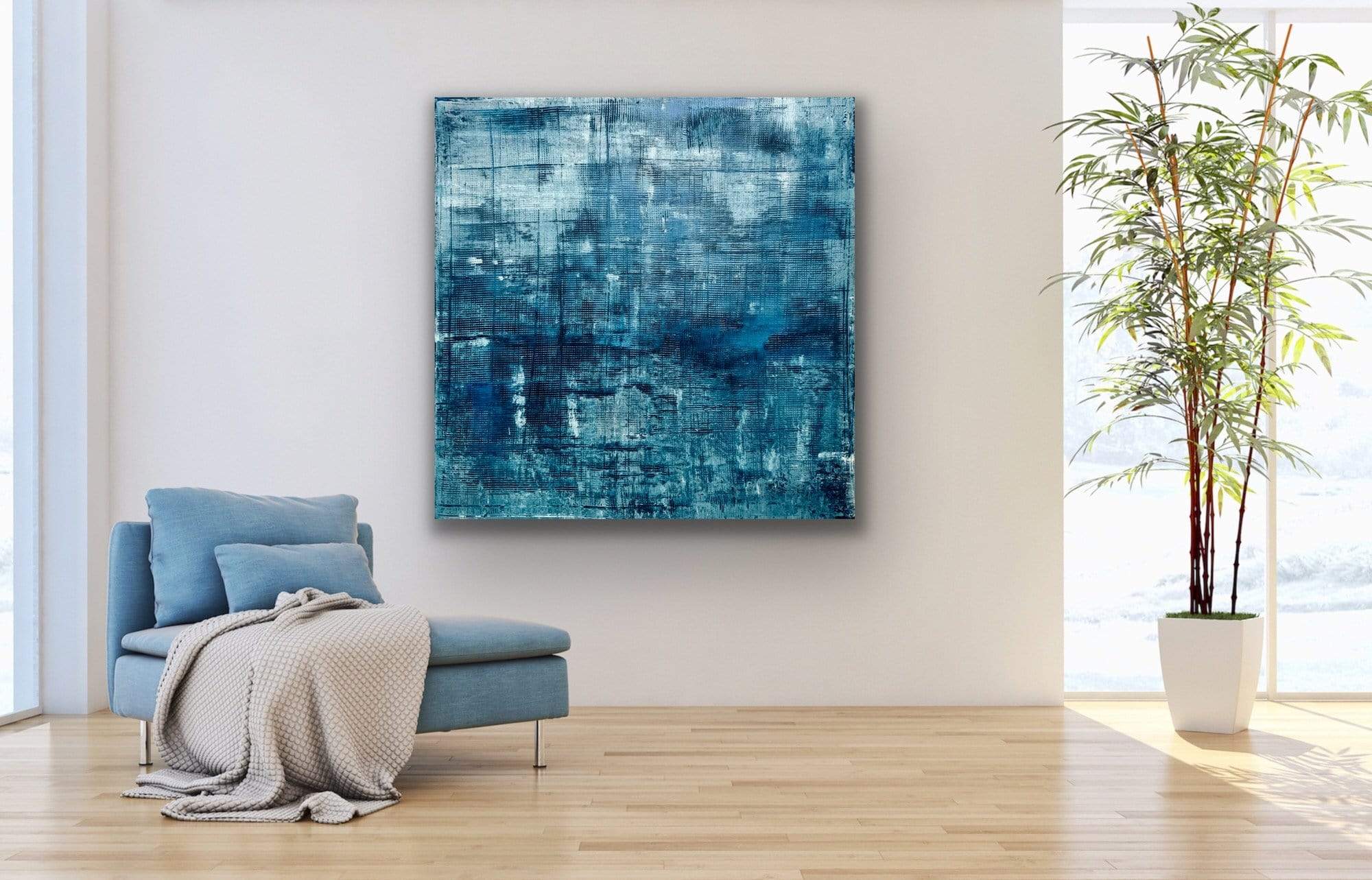 Robert Tillberg Left In The Dark | 48"x48"