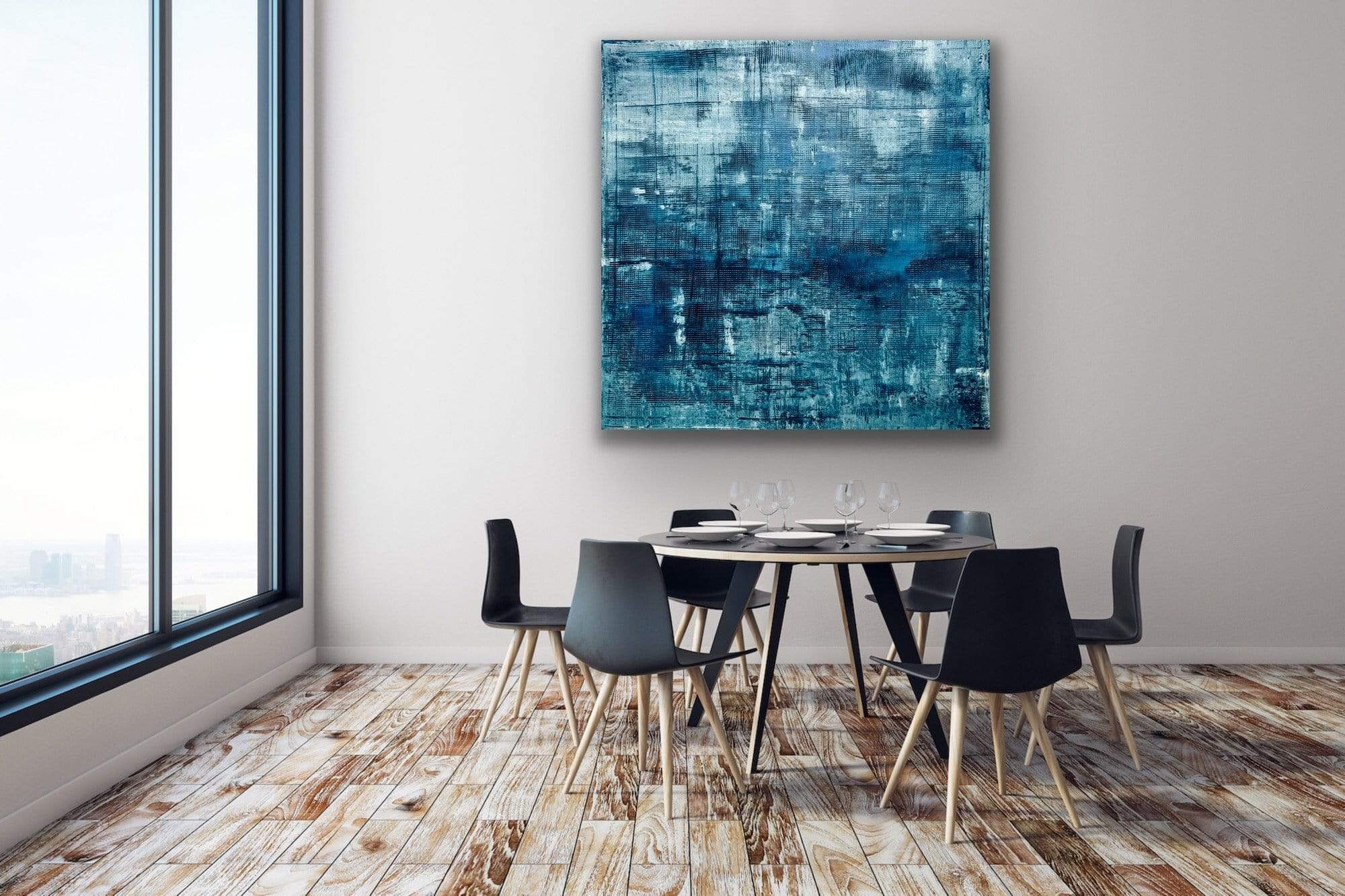 Robert Tillberg Left In The Dark | 48"x48"