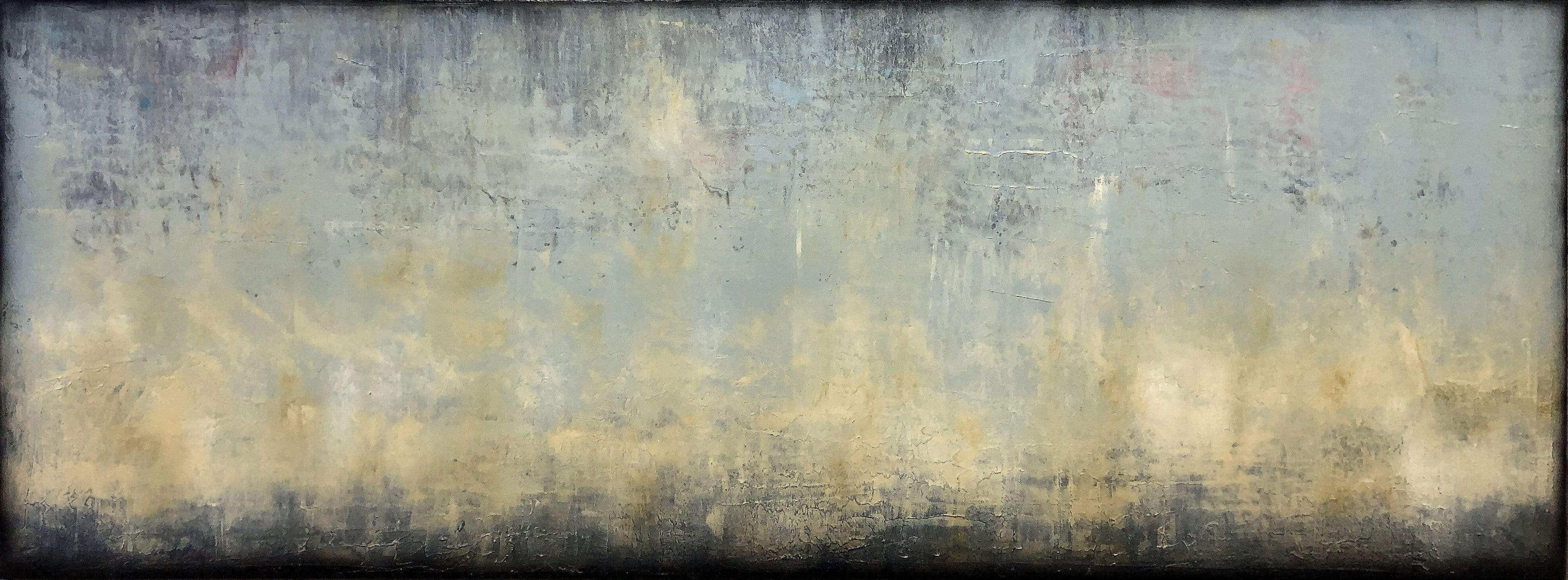 Robert Tillberg Light Yellow Waves | 80"x30"