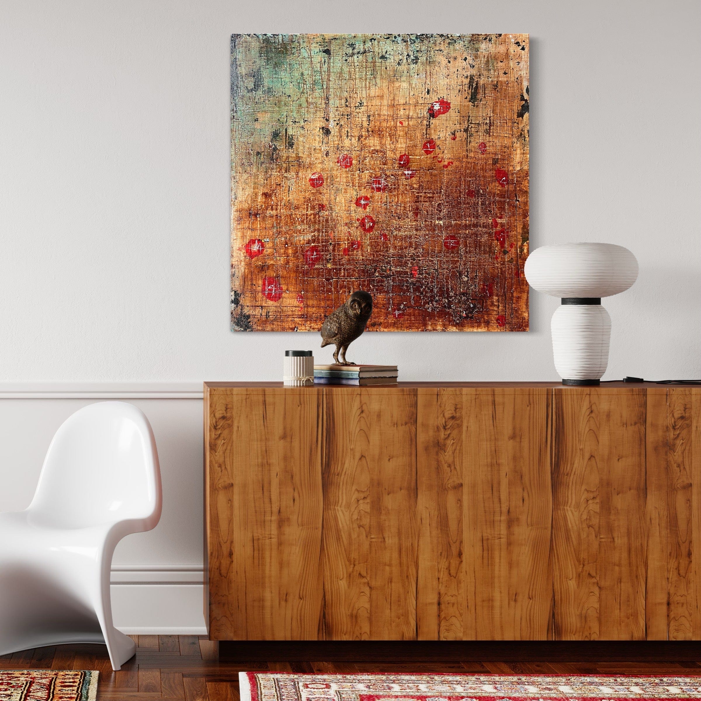 Robert Tillberg Mixing Organics | 24"x24"