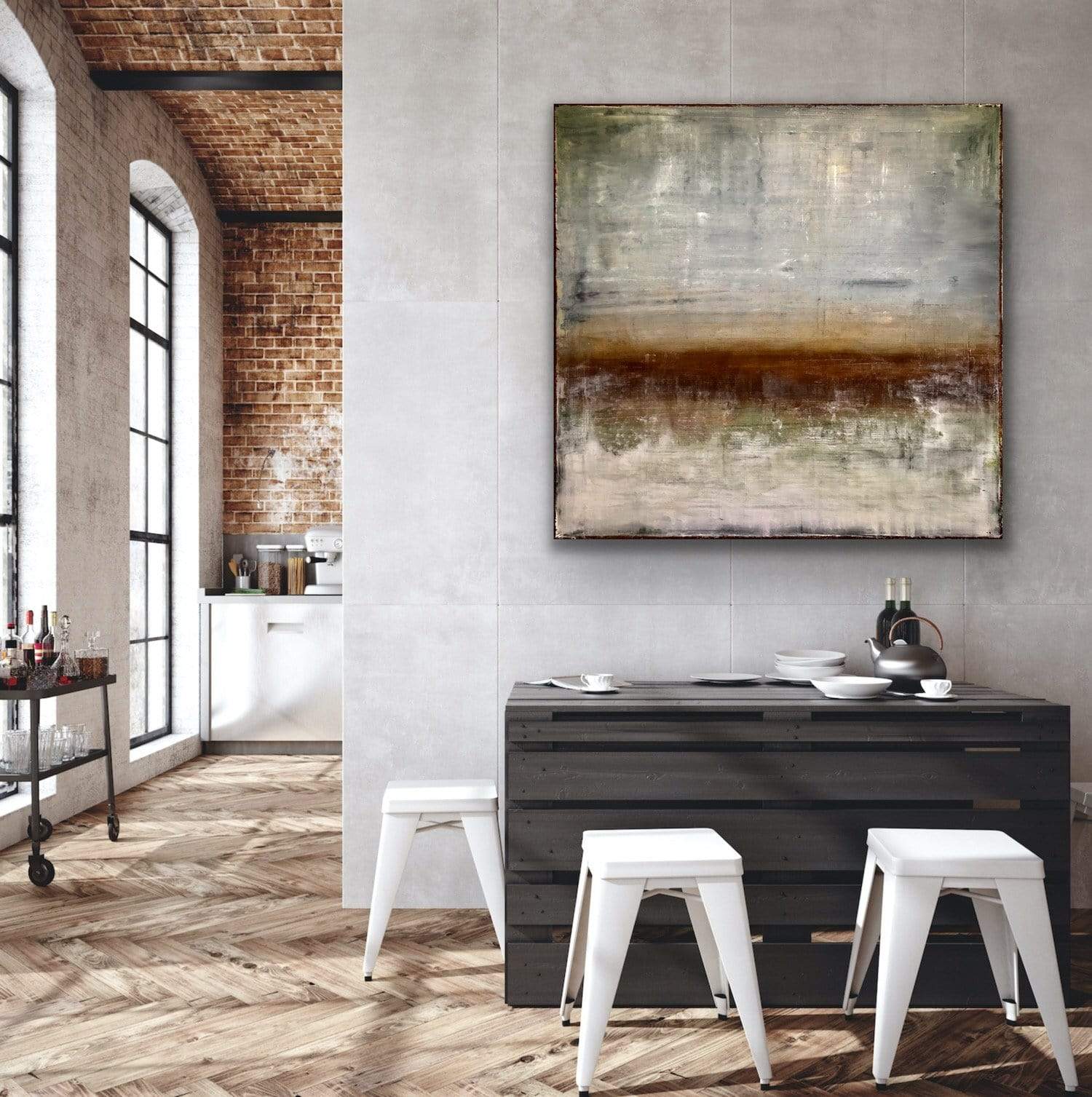 Robert Tillberg Old & Somber | 36"x36"