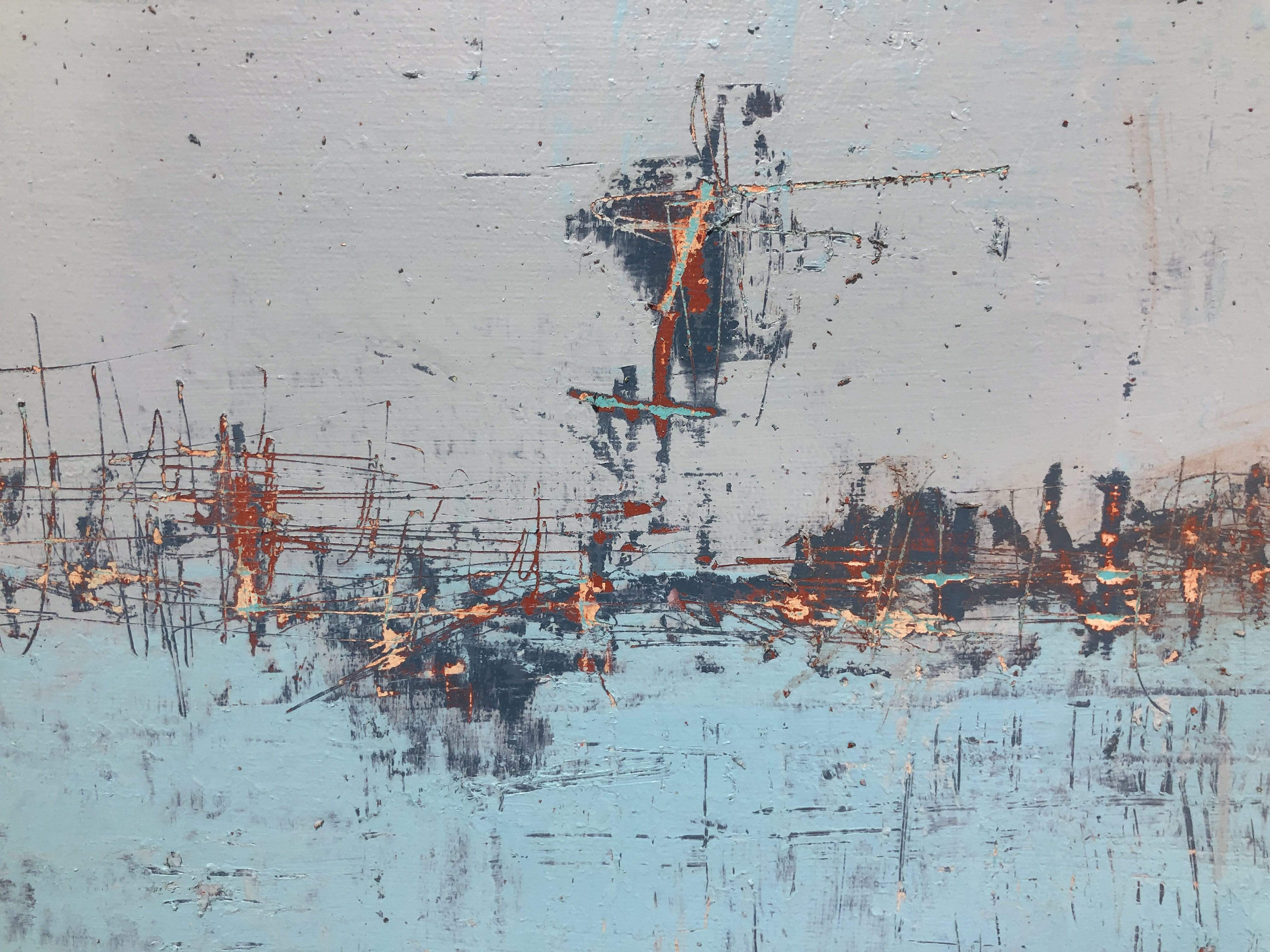 Robert Tillberg Original Art Breaking The Line | 60"x48"