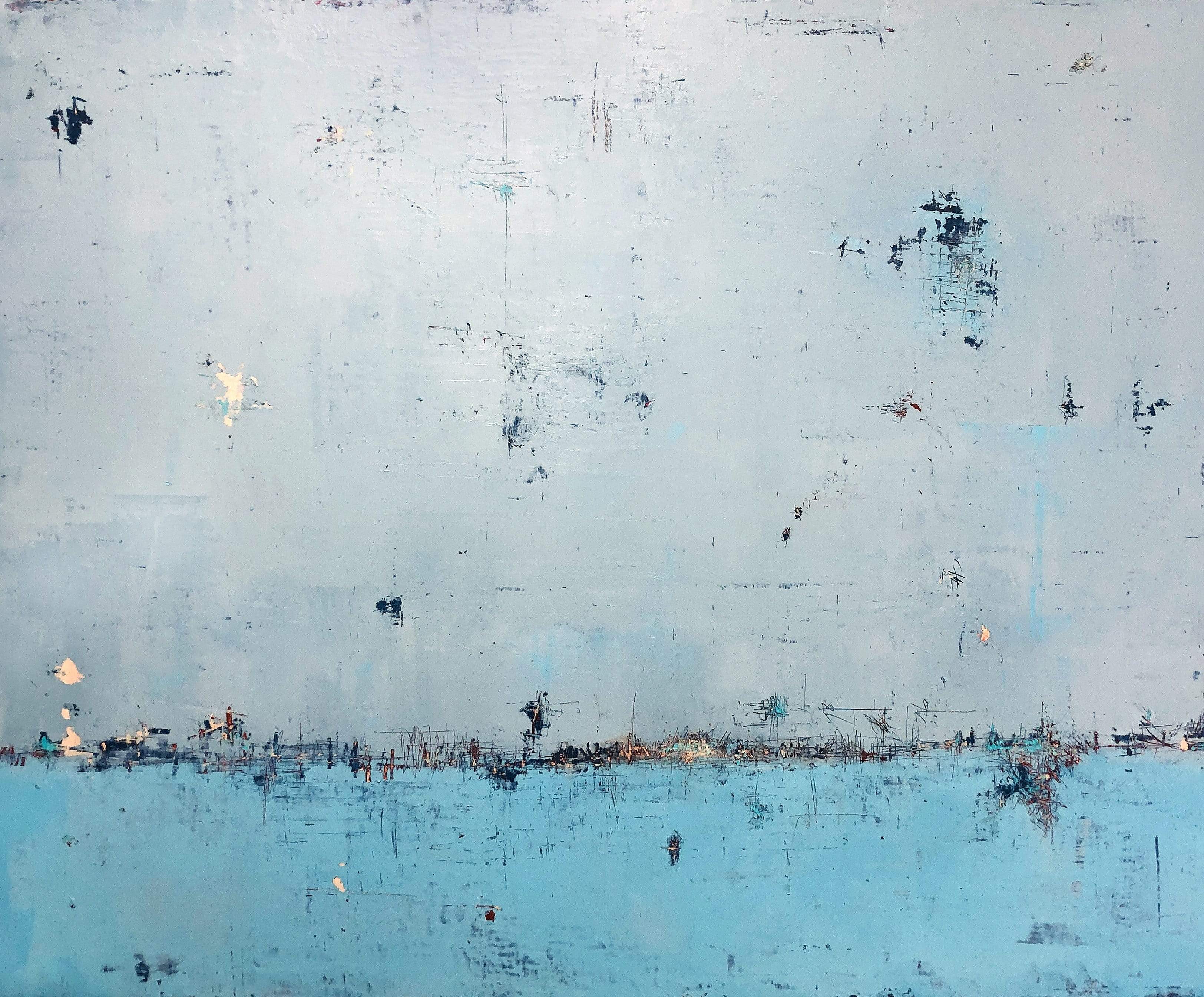 Robert Tillberg Original Art Breaking The Line | 60"x48"