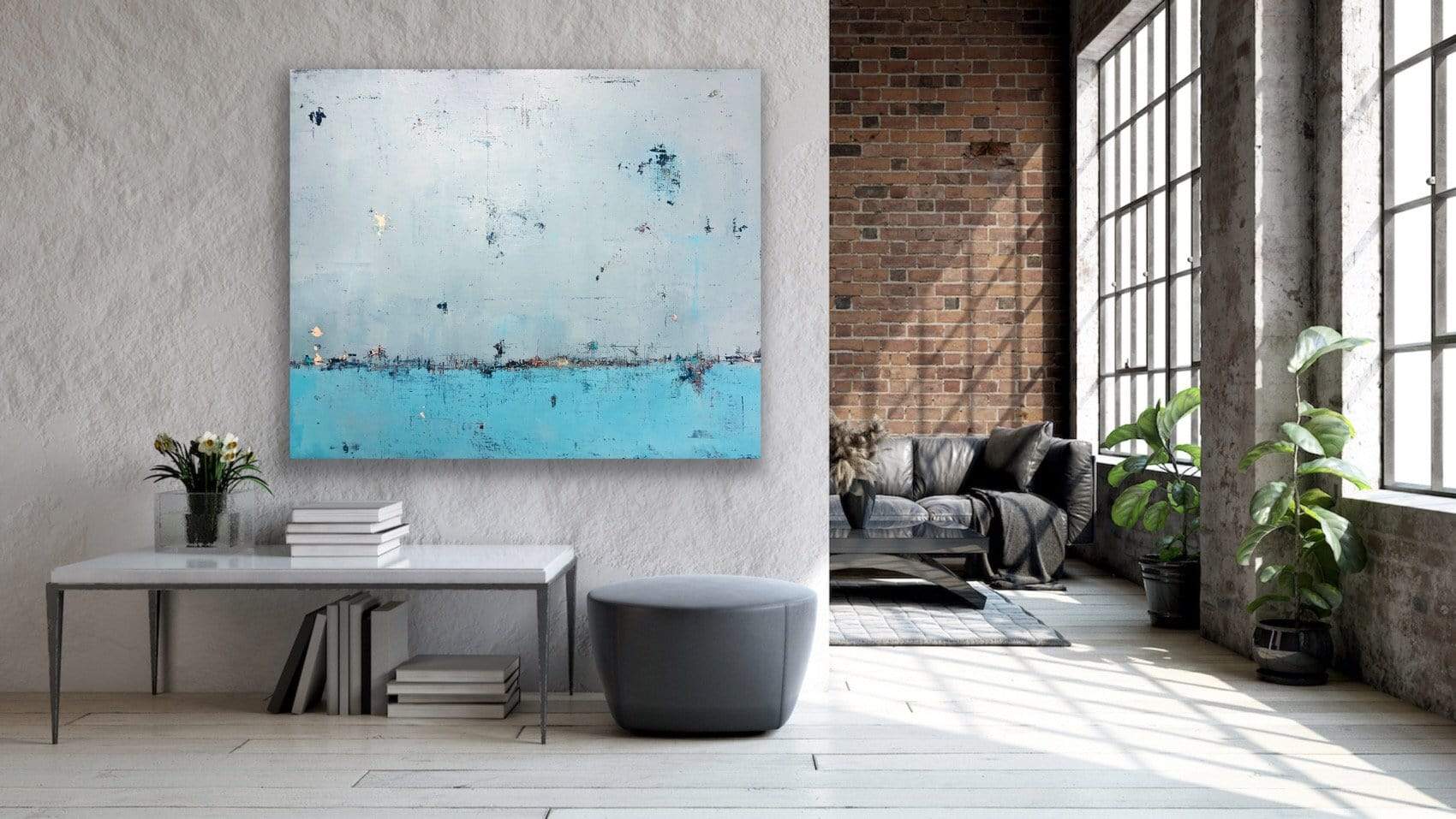 Robert Tillberg Original Art Breaking The Line | 60"x48"