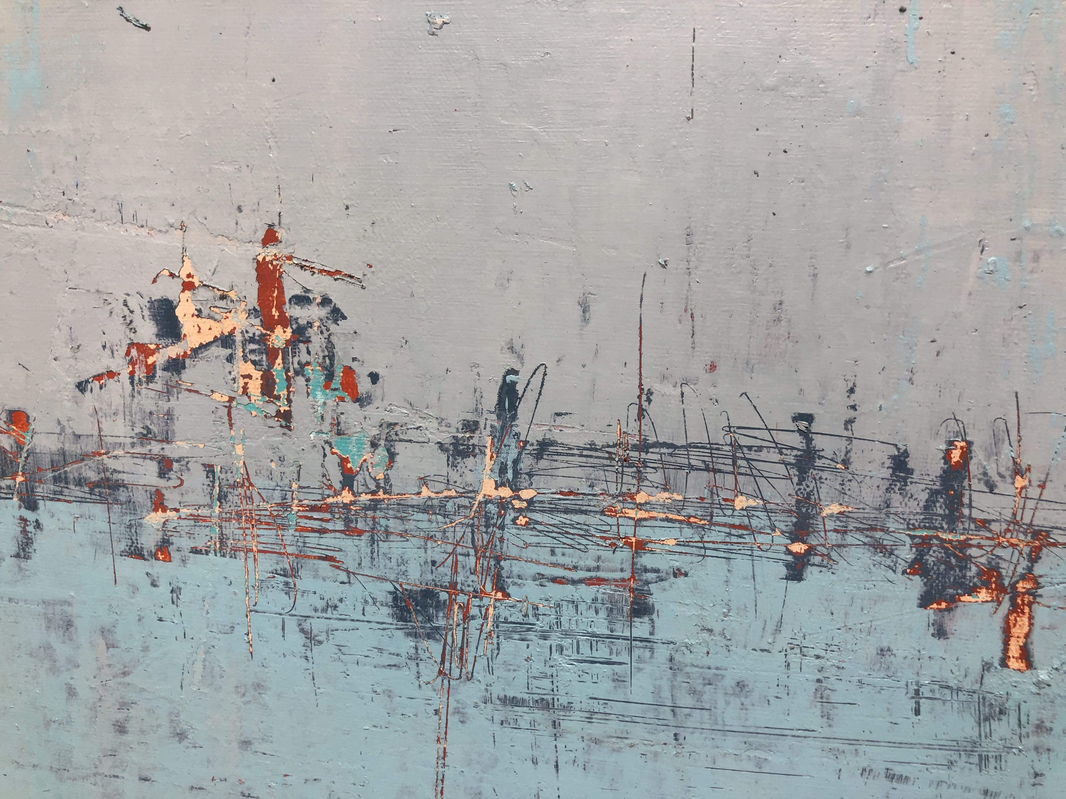 Robert Tillberg Original Art Breaking The Line | 60"x48"