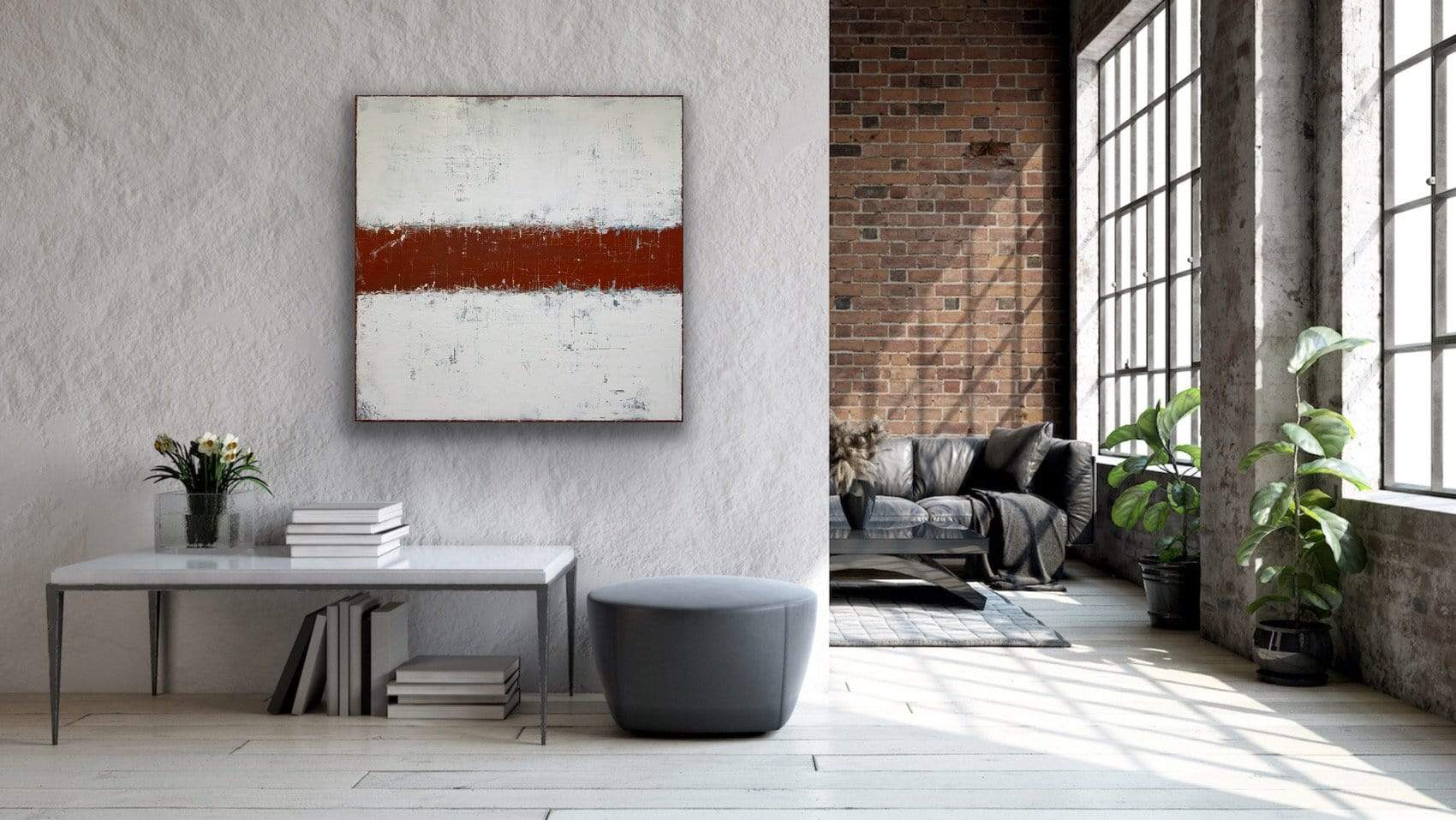 Robert Tillberg Original Art The Old Red Stripe | 36"x36"