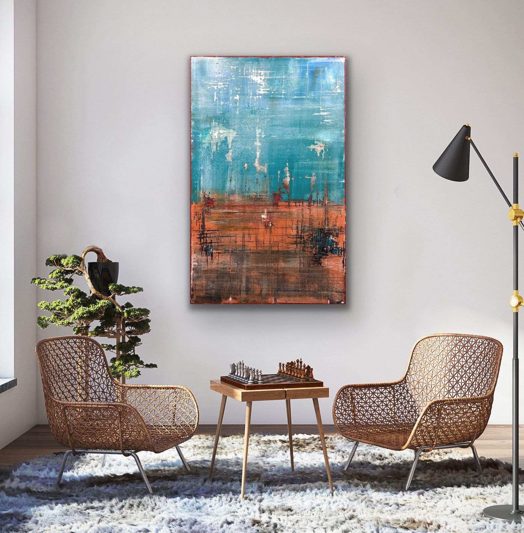Robert Tillberg Rendevous | 48"x30"