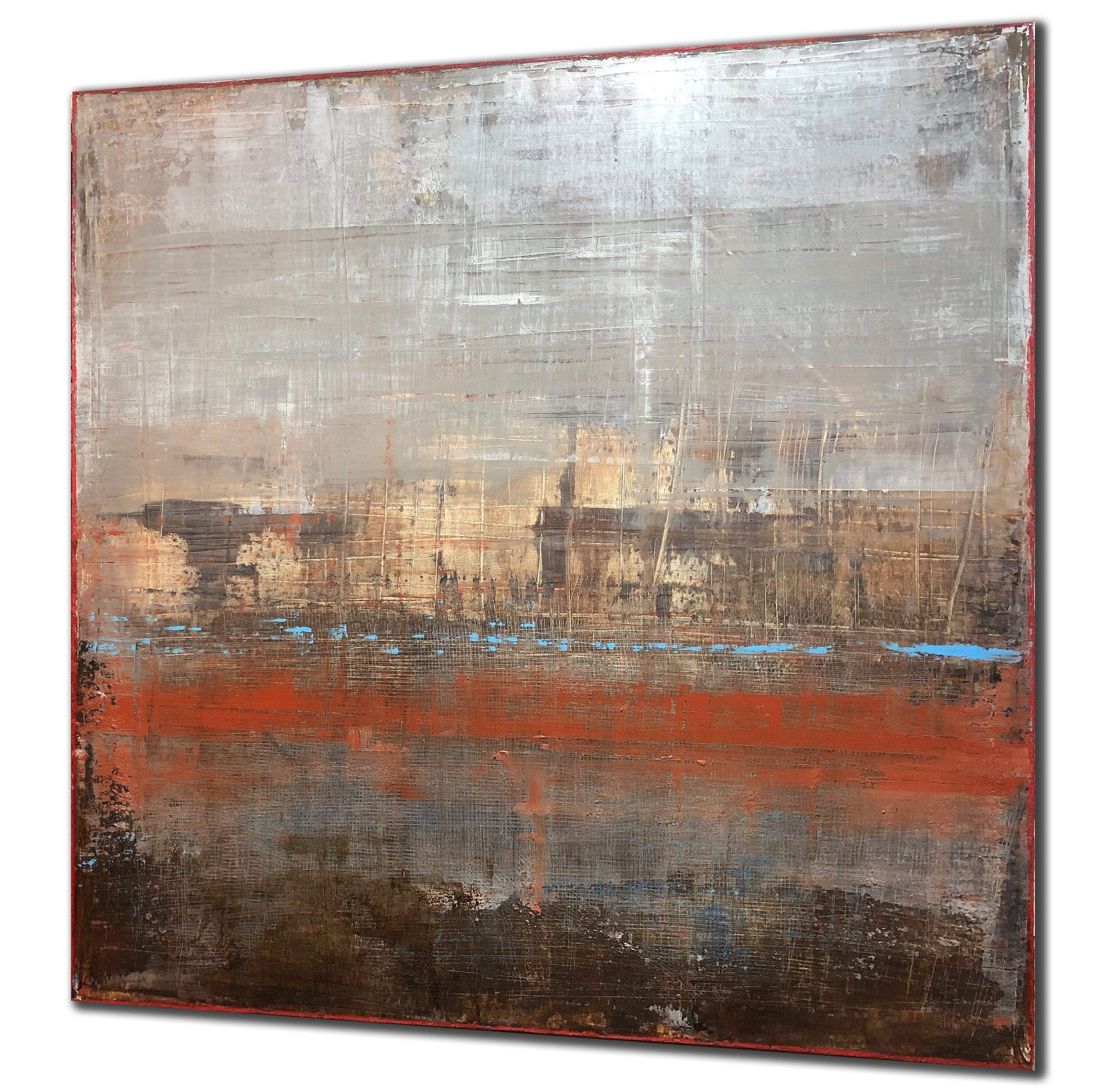Robert Tillberg Rustic Grunge | 48"x48"