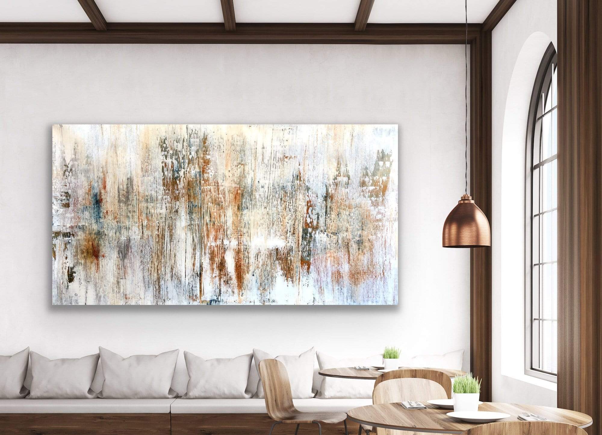 Robert Tillberg Rustic Industrial Infusion | 90"x46"