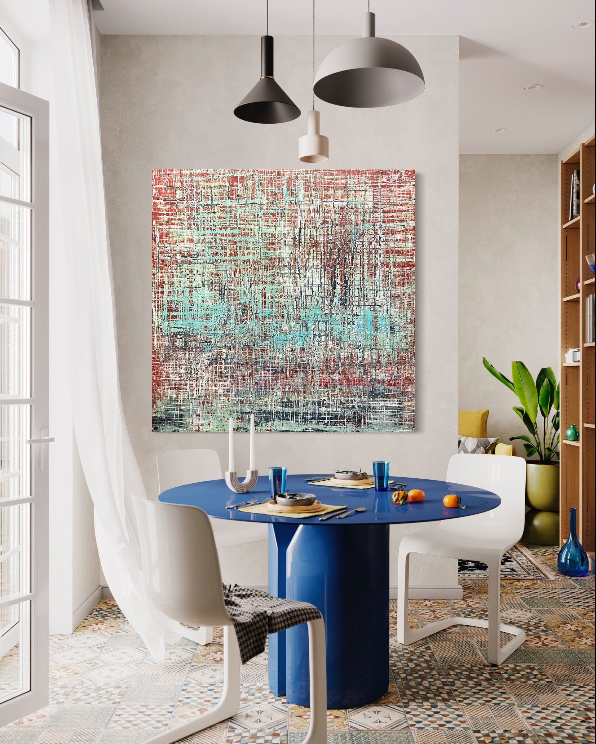 Robert Tillberg Stuck In The Past | 48"x48"