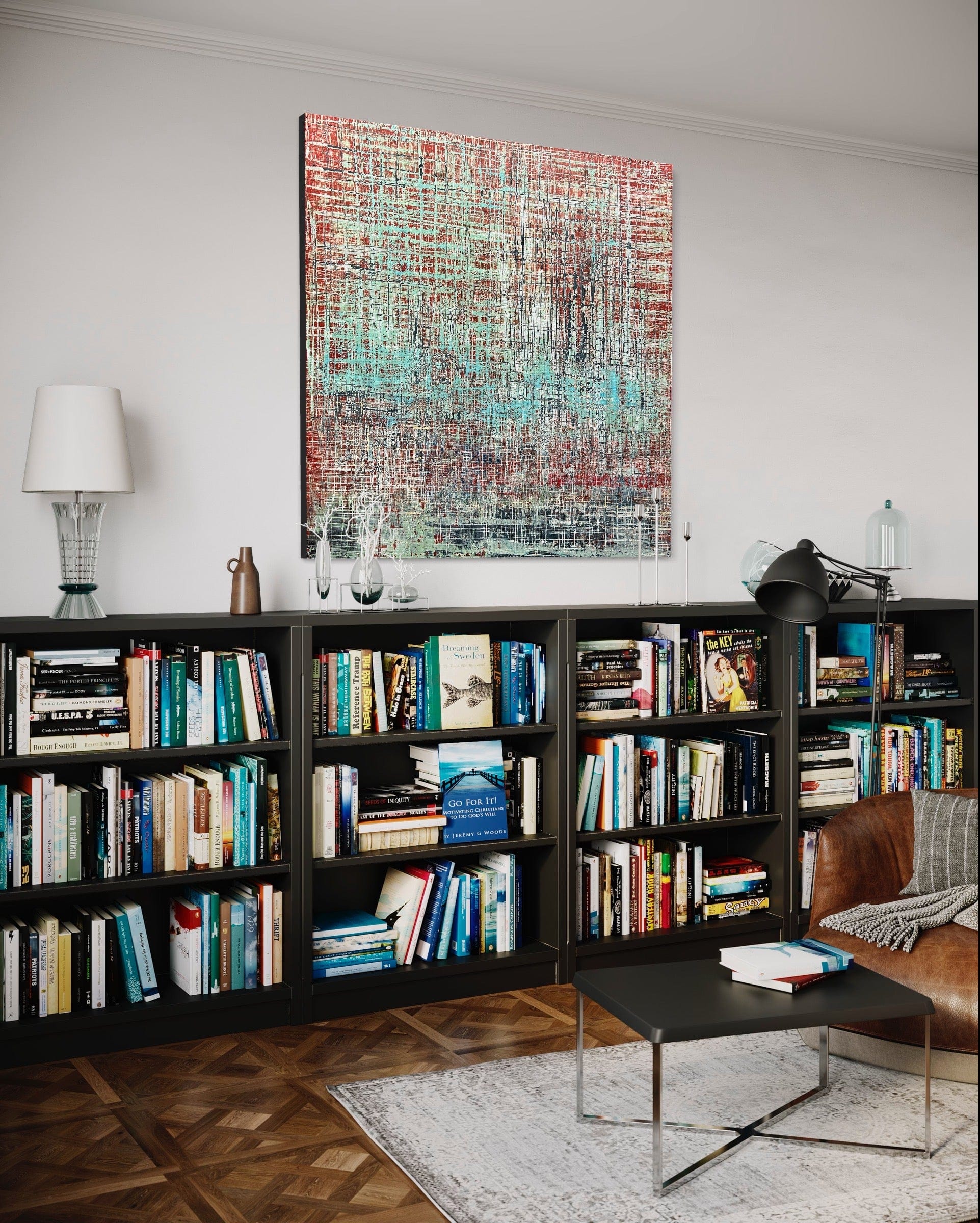 Robert Tillberg Stuck In The Past | 48"x48"