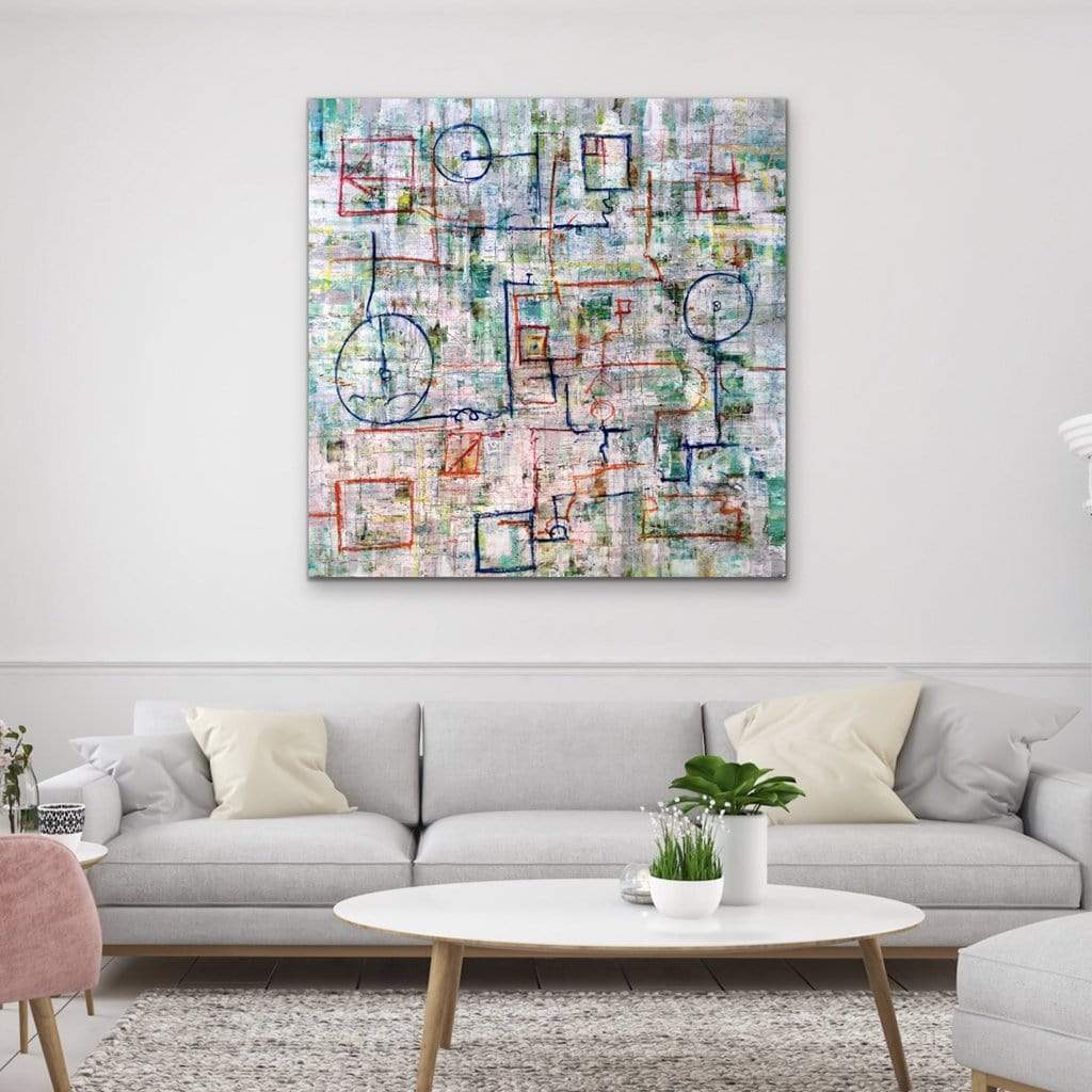 The Escape | 48"x48"