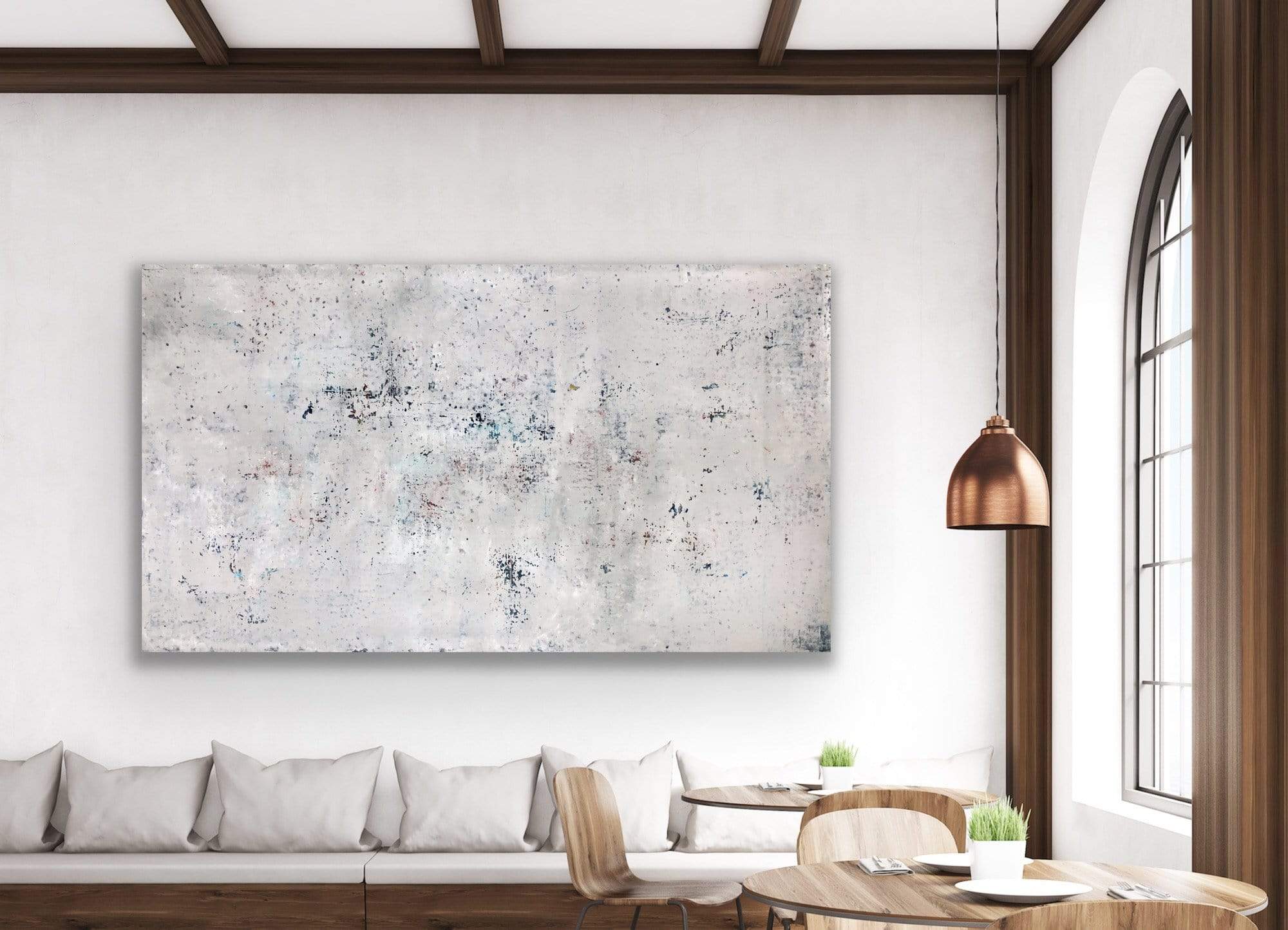 Robert Tillberg The Old Gray Wall 90x50in