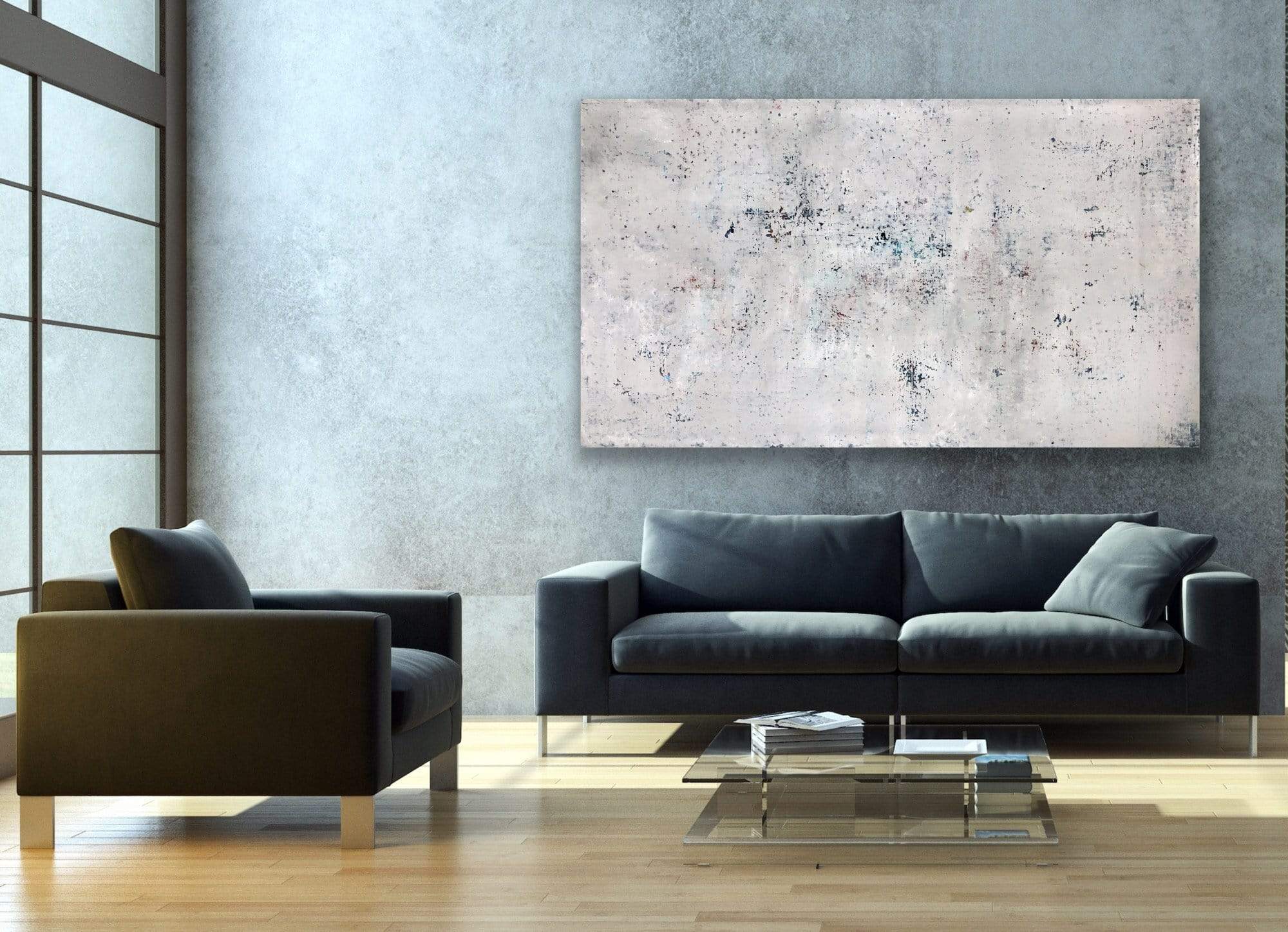 Robert Tillberg The Old Gray Wall 90x50in