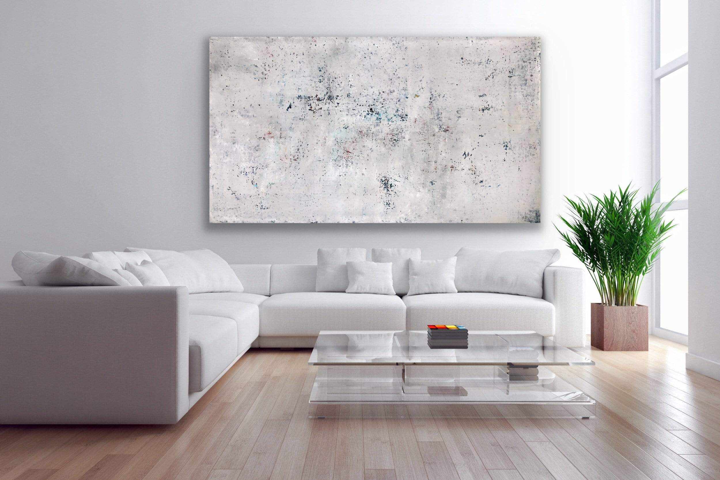 Robert Tillberg The Old Gray Wall 90x50in