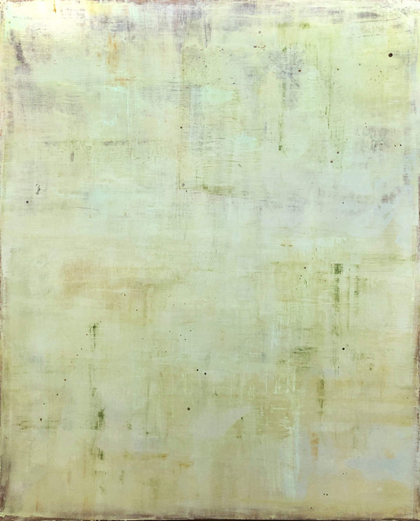 The Old Green Wall | 60"x48"